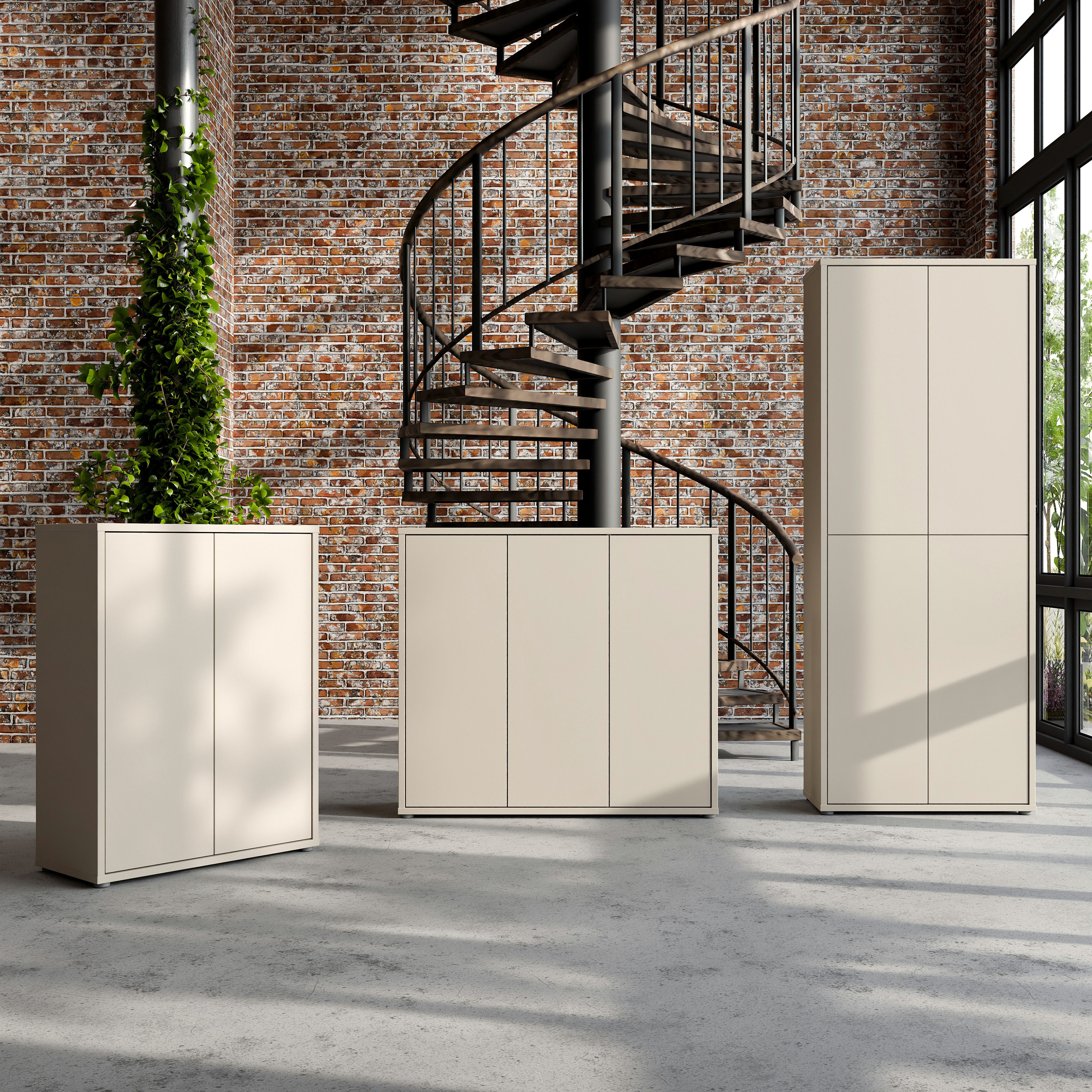 FORTE Schuhschrank Alice Springs (B/H/T 74,5/99,1/34,9 cm) Stauraumschrank, günstig online kaufen