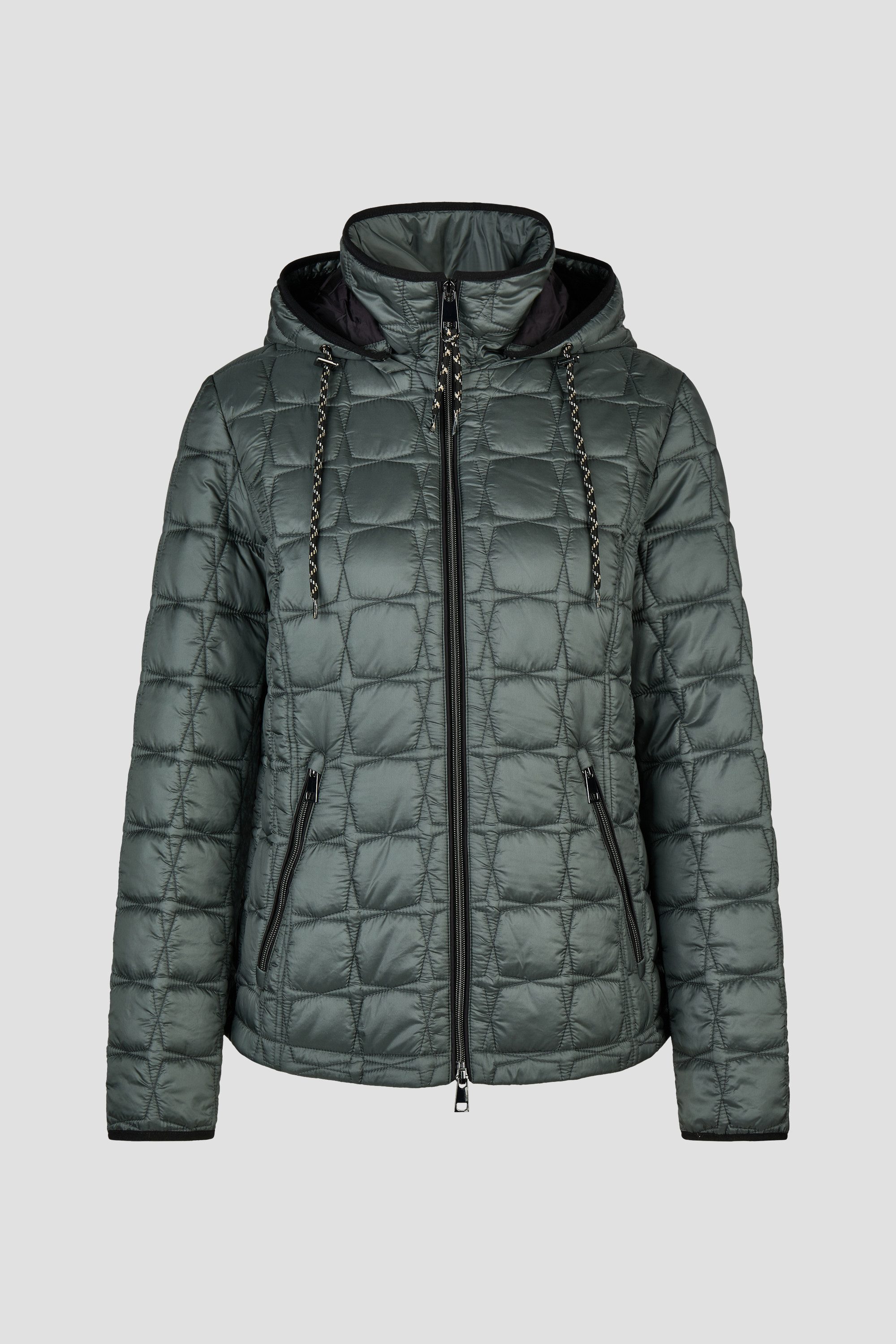 Barbara Lebek Steppjacke warme Damenjacke oder Herbstjacke mit abnehmbarer Kapuze