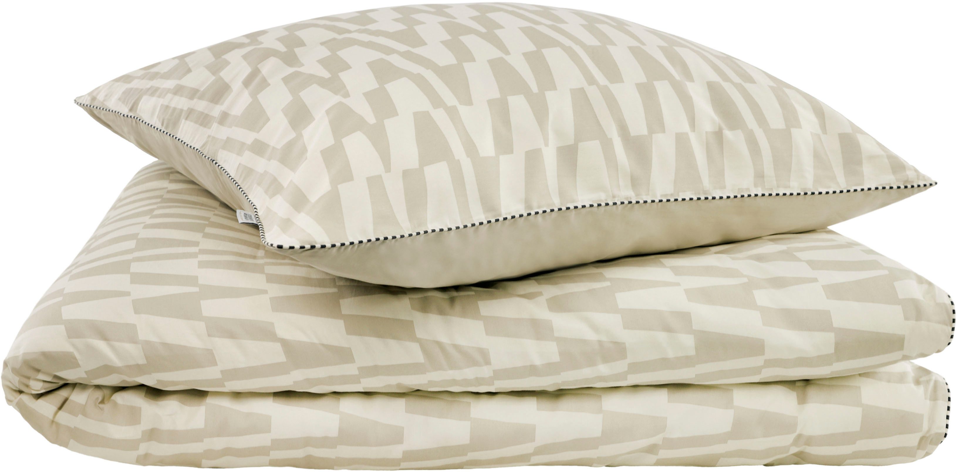SCHÖNER WOHNEN-Kollektion Wendebettwäsche Favour, Satin, 2 teilig, aus reiner Baumwolle und mit effekvoller Paspel