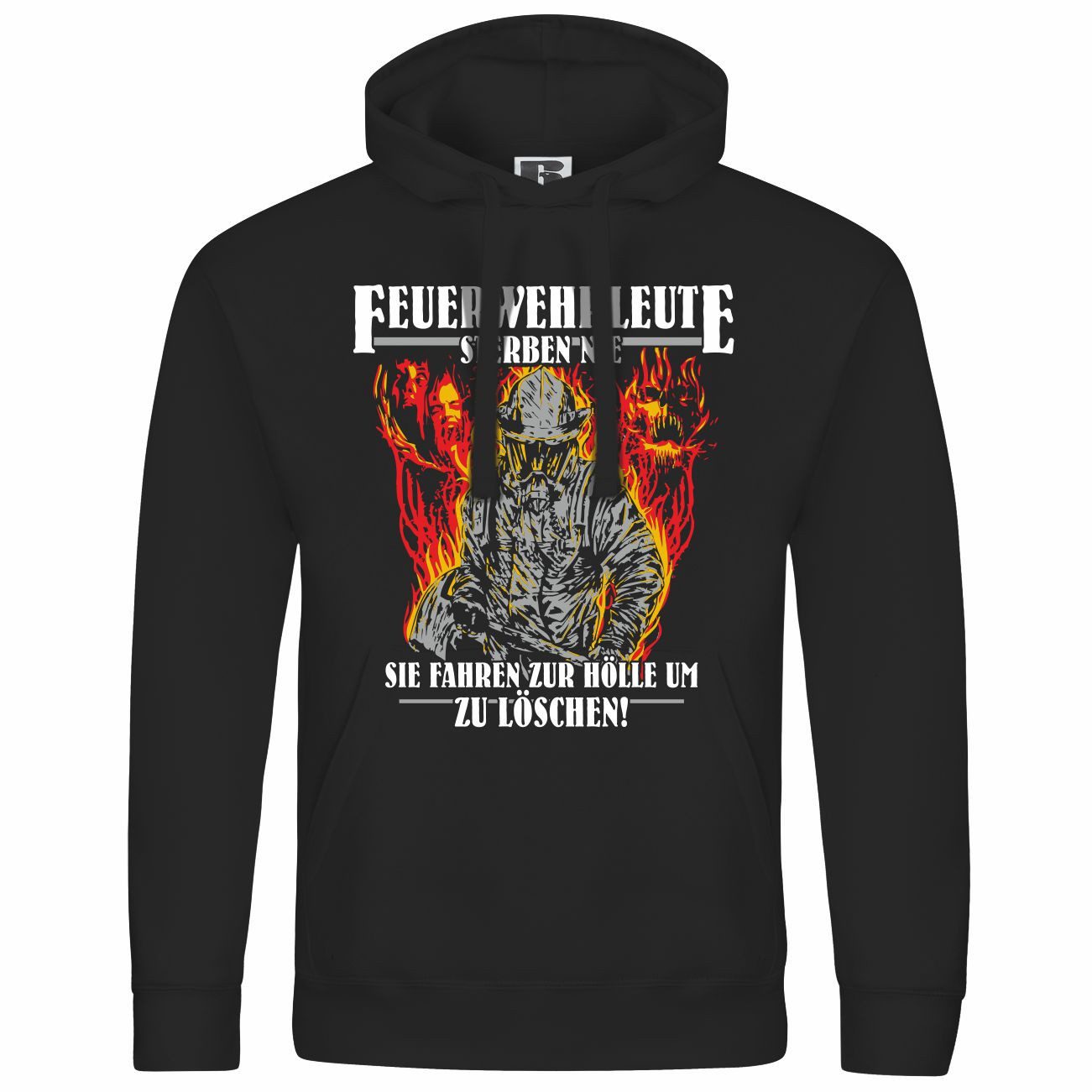 deinshirt Kapuzenpullover Herren Kapuzenpullover Feuerwehrleute sterben günstig online kaufen