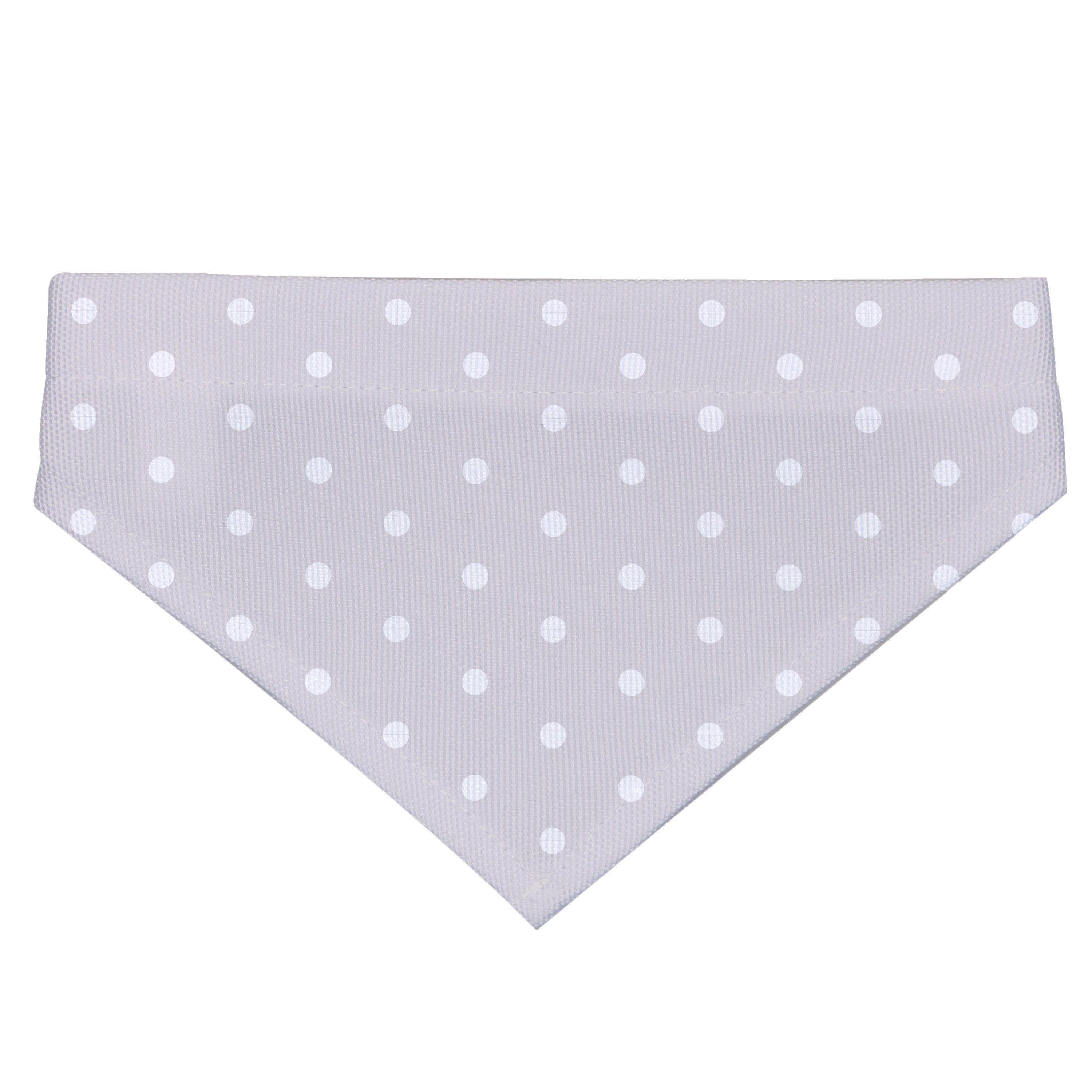 Mr. & Mrs. Panda Hundefliege Bär Kaffee, Hundehalstuch L, Grau Pastell, Kaffee, Bandana, Teddy, Mo, Polyester