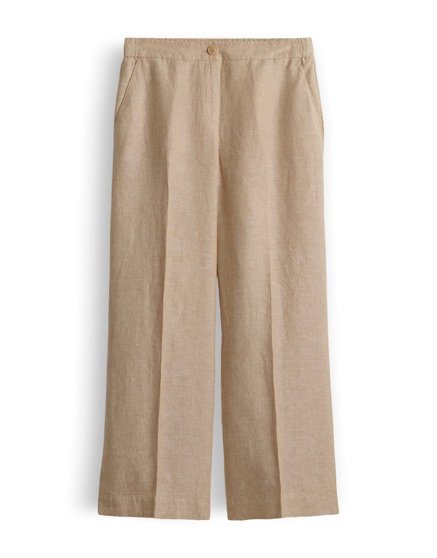 Leinenhose Maikito light aus Webware mit Leinenstruktur