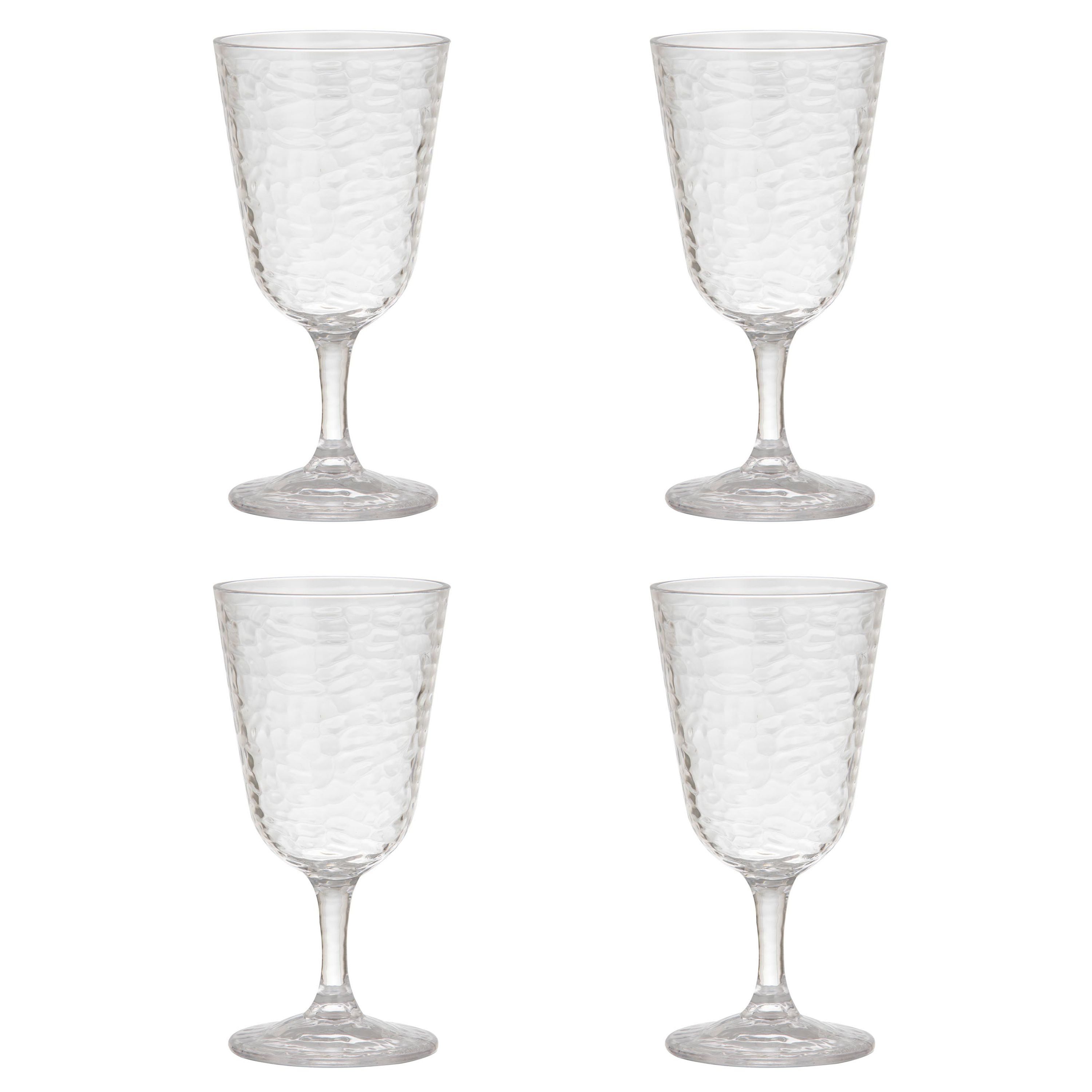 Ladelle Weinglas, Acryl, Wirkt wie Glas, Outdoor, Strapazierfähig, Modern, Acryl, 370ml
