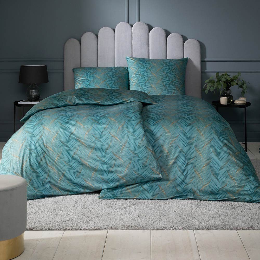 Bettwäsche »Estella Mako-Interlock-Jersey Bettwäsche-Garniture ...