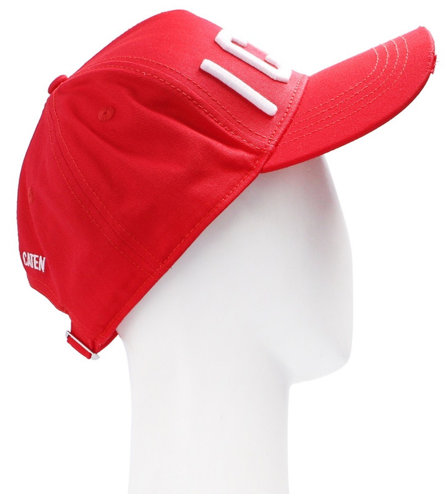 Cap Dsquared2 Baseball DS-192-Rot-Weiss