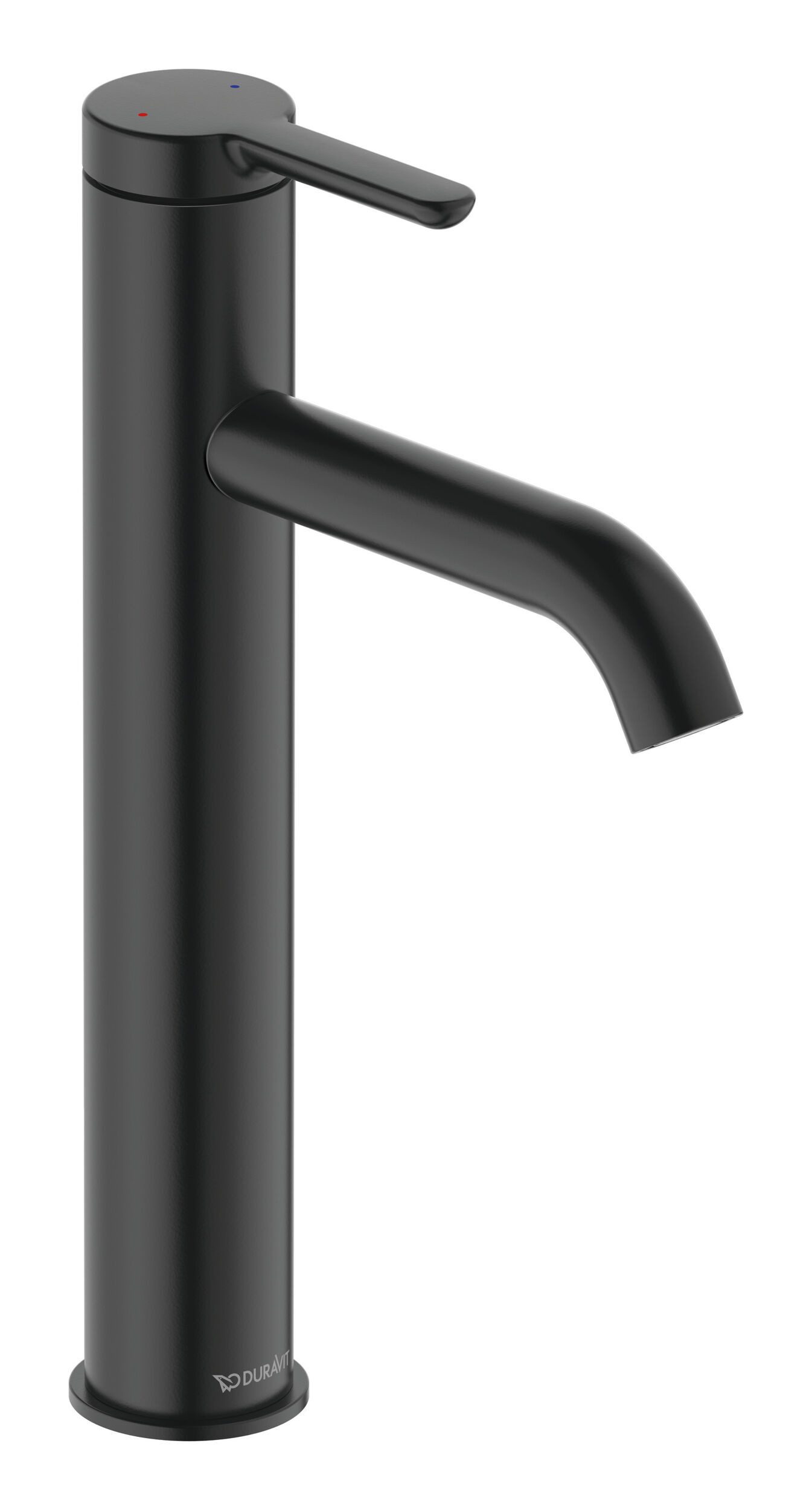 Duravit Waschtischarmatur C.1 Serie Ausladung 136 mm ohne Zugstangen-Ablaufgarnitur