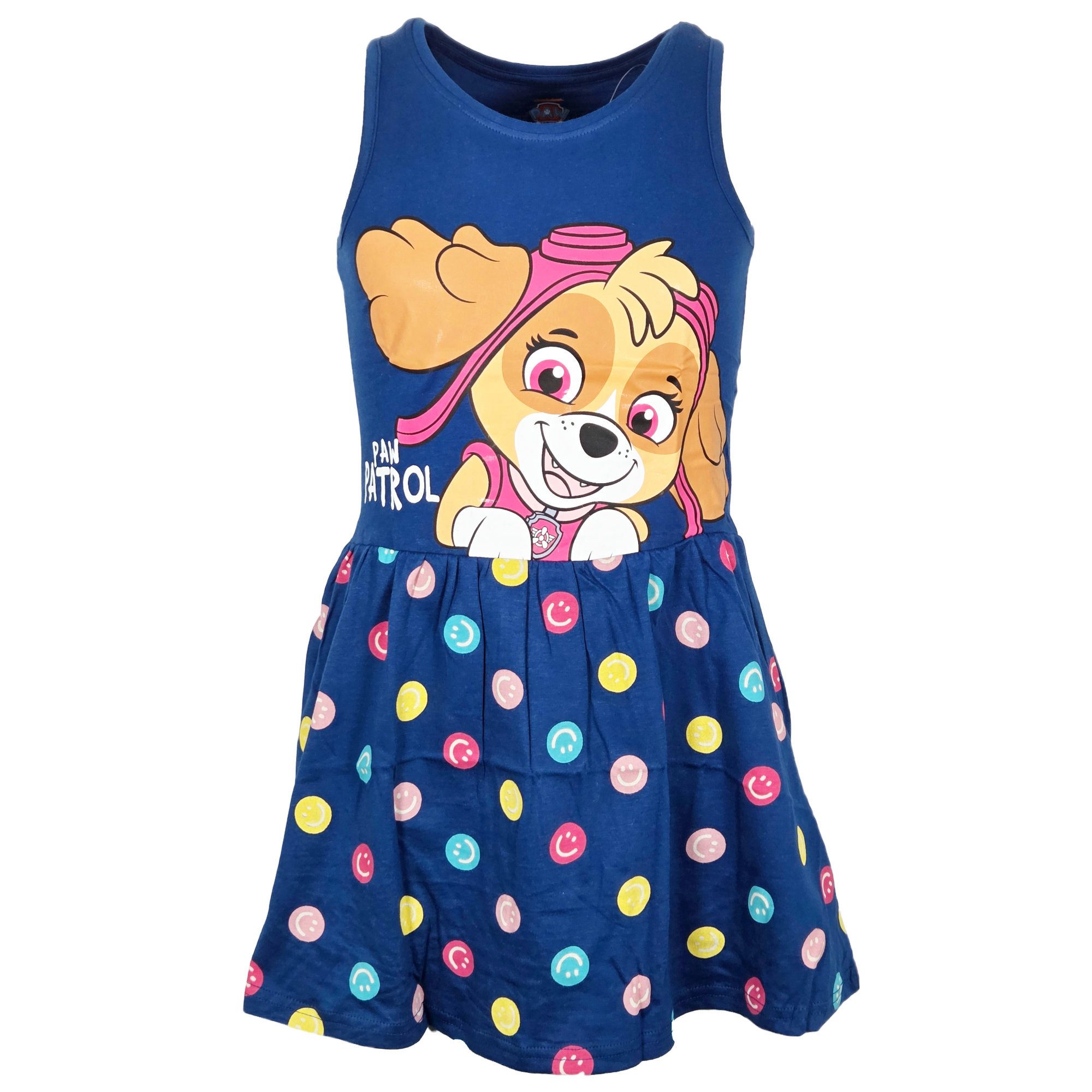 Sommerkleid Paw Patrol Skye Kinder Mädchen kurzarm Kleid Sommerkleid