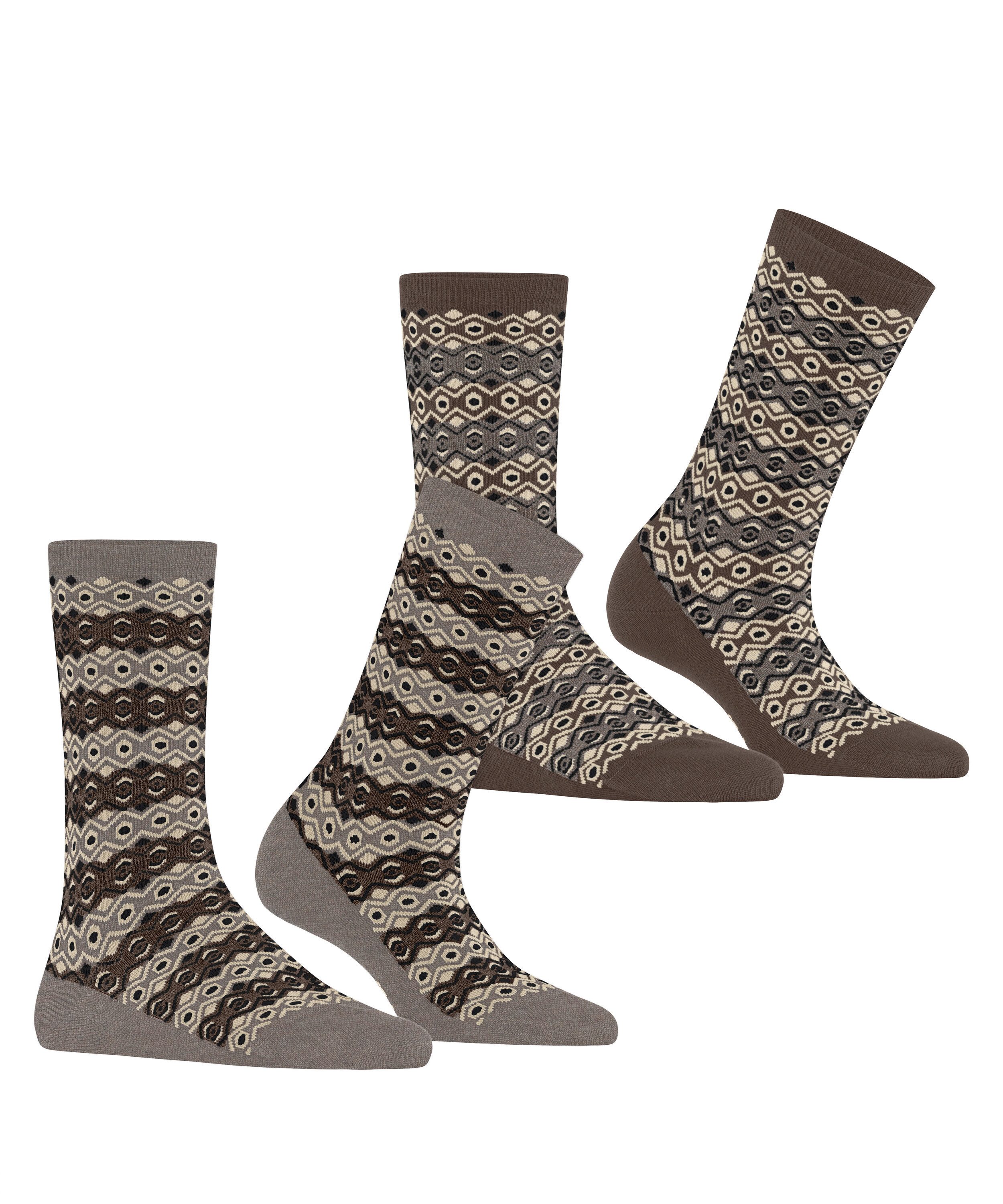 Esprit Socken Esprit Scandinavian 2-Pack Damen (2-Paar)