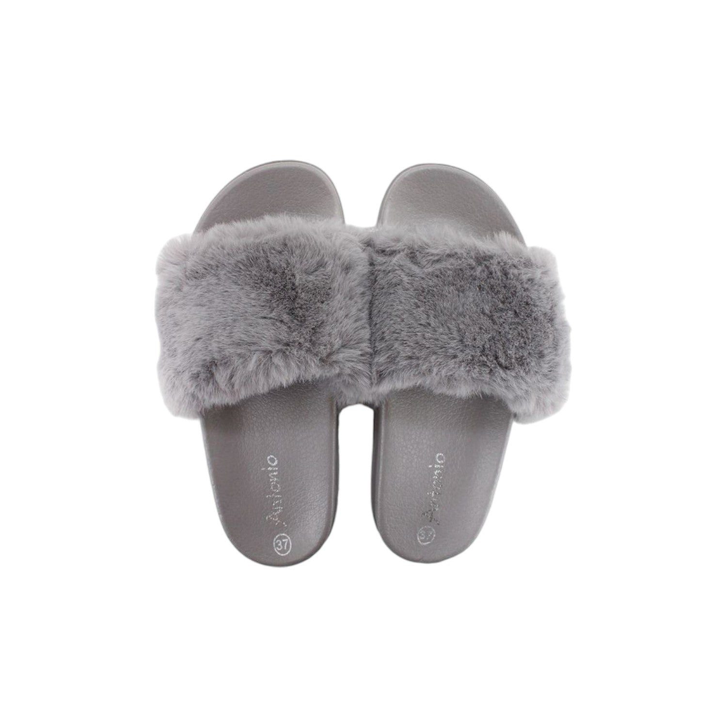 VewoTex Damen Hausschuhe mit Fell » Damenschuhe mit Kunstfell Hausschuh (1 Paar, 2-tlg., Kein Set) Schlappen & Garten Schuhe » Pantoffeln mit Kunstpelz