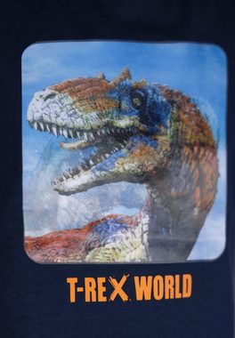 T-REX WORLD T-Shirt T-Rex World mit T-Rex Hologram Print