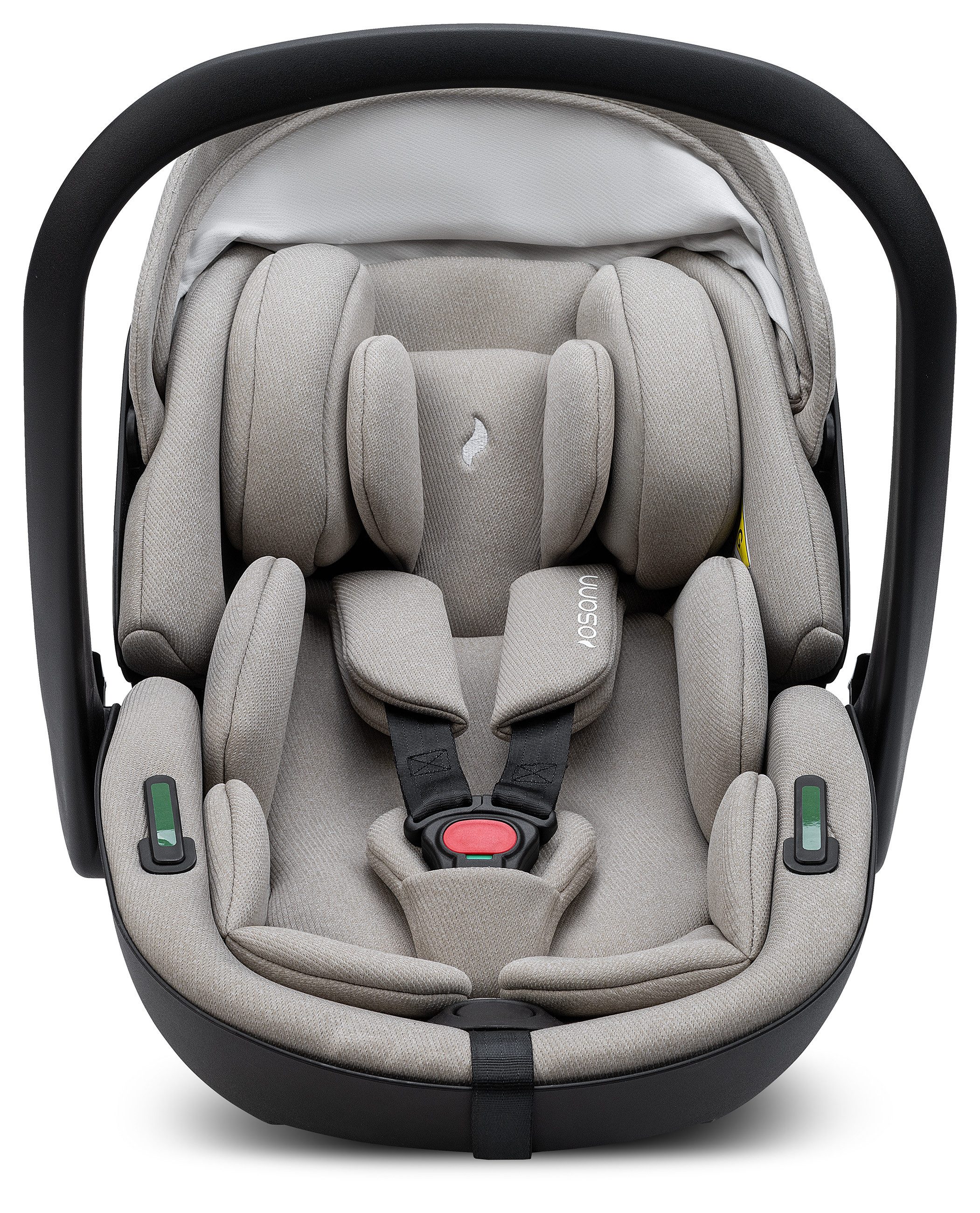 Osann Babyschale Cuddle, ab: Geburt, ab: 40 cm, bis: 87 cm, Montage mit 3-Punkt-Gurt, i-Size Norm