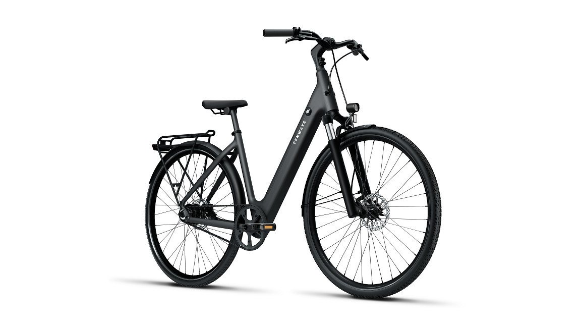 Thumbnail - Tenways E-Bike Tenways CGO800S 460 Wh Damen schwarz 2025, 1 Gang, ohne Schaltung, Mivice M070, 460 Wh