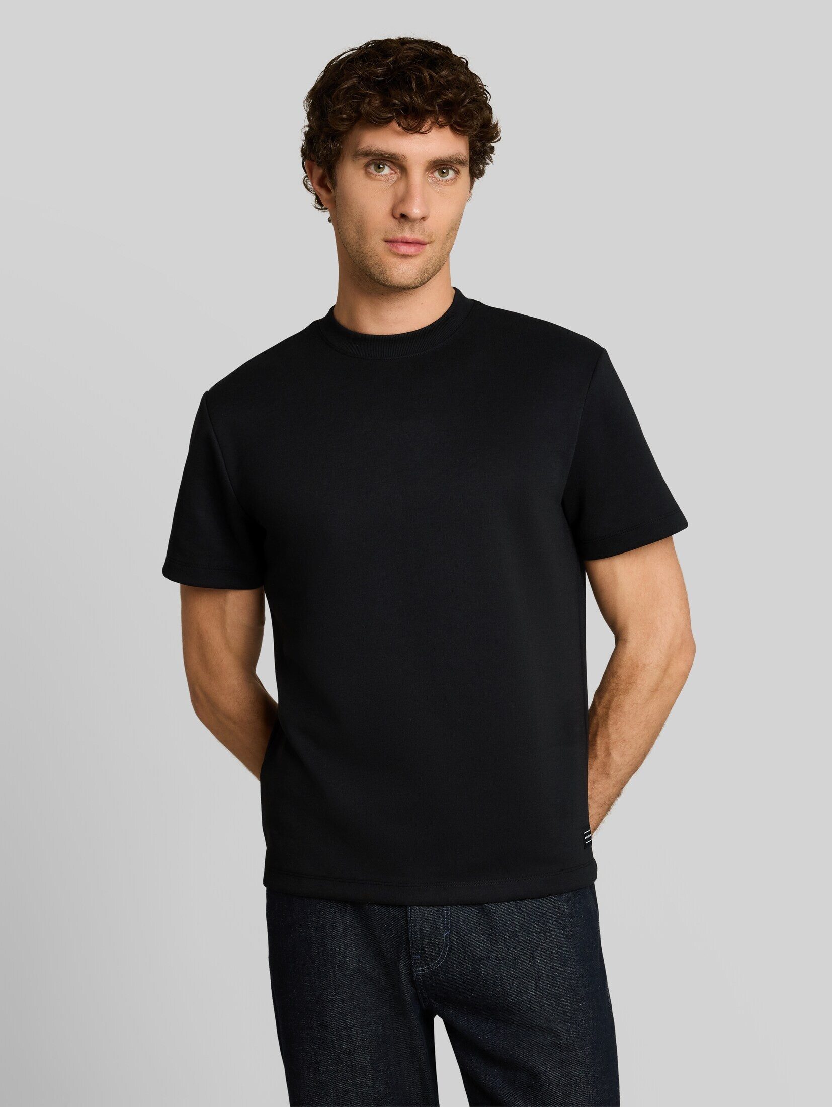 TOM TAILOR Denim Sweatshirt Strick & Sweatshirts Relaxed Fit Sweatshirt mit kurzen Ärmeln