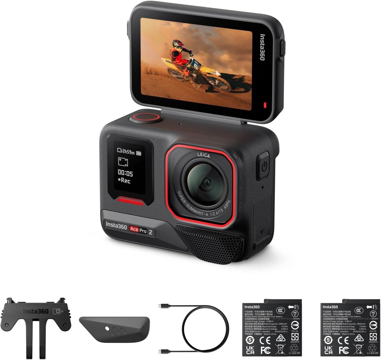 Insta360 Ace Pro 2 Dual Battery Set