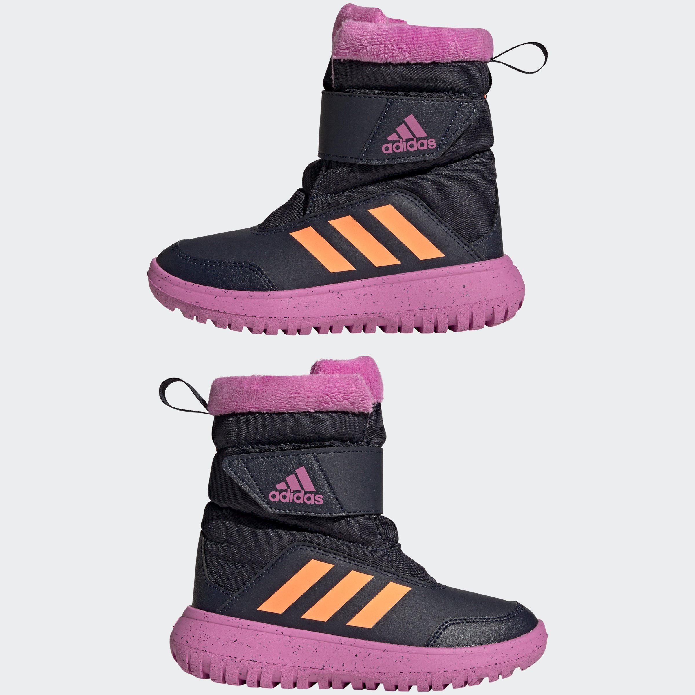 WINTERPLAY adidas mit Laufschuh Klettverschluss blau Sportswear STIEFEL