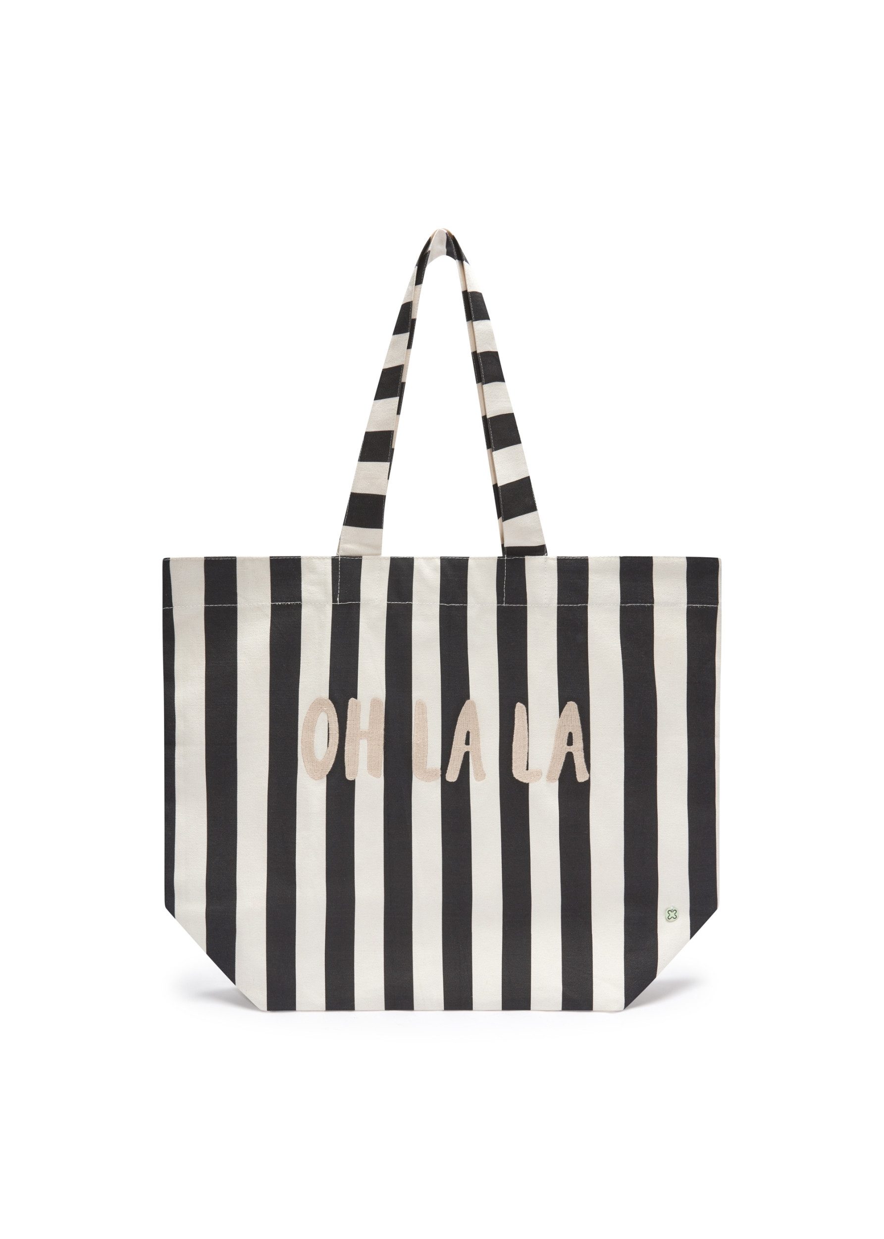 Codello Abendtasche SHOPPER COTTON STRIPES OH LA LA sch