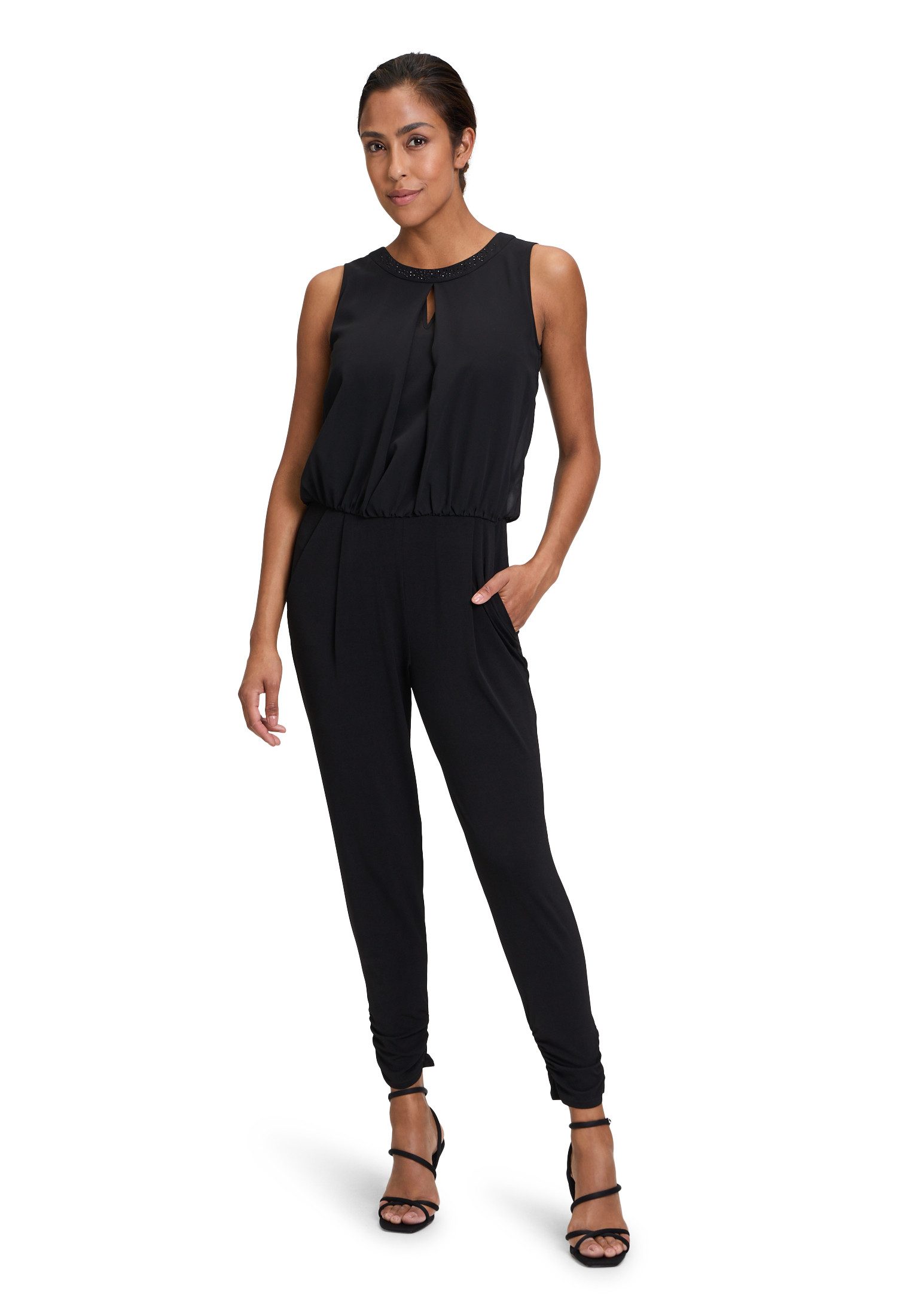 Vera Mont Overall Vera Mont Jumpsuit mit Cut-Outs (1-tlg) Cut-Outs