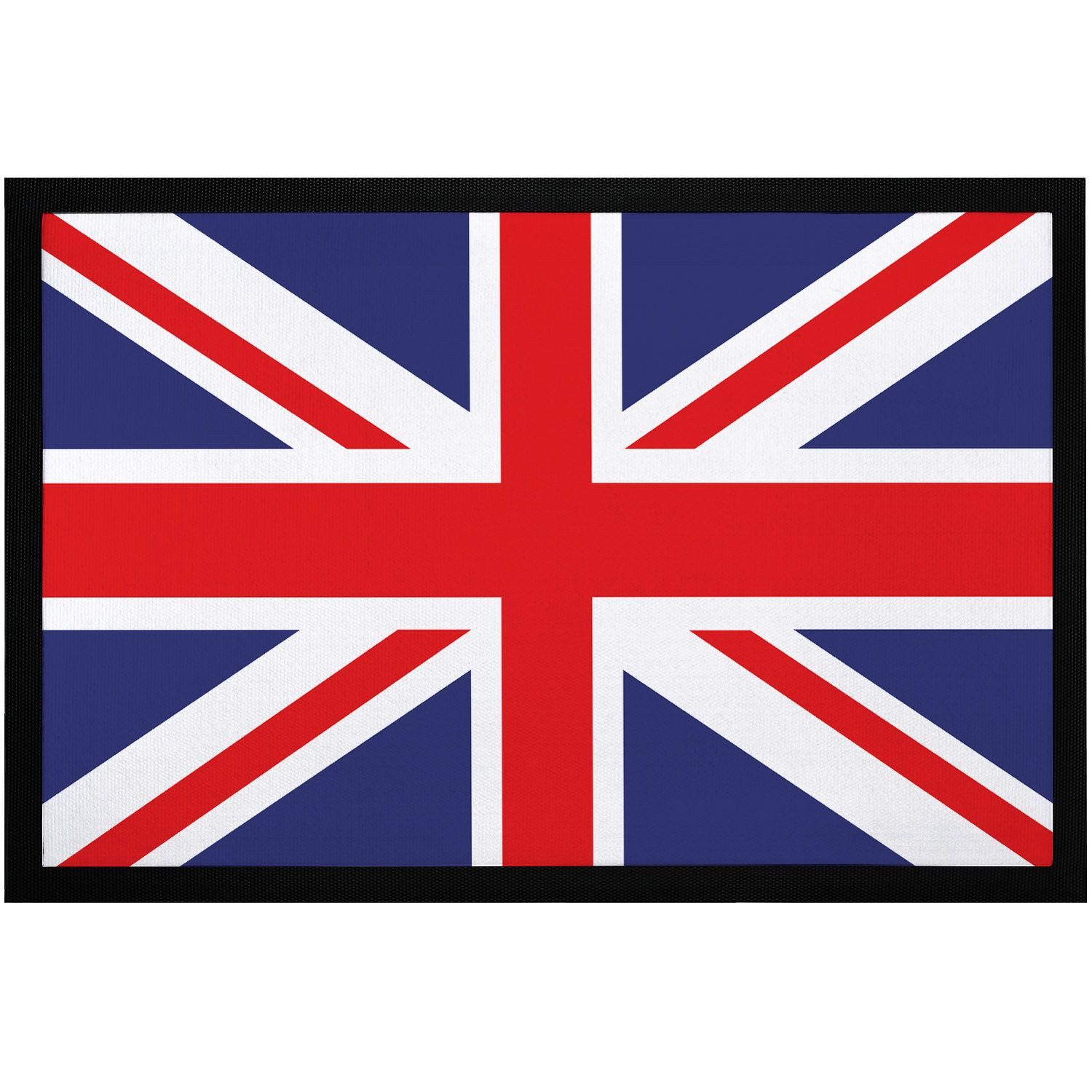 MoonWorks Fußmatte Fußmatte Union Jack Britische Flagge Aufdruck Print Fahne England, rechteckig