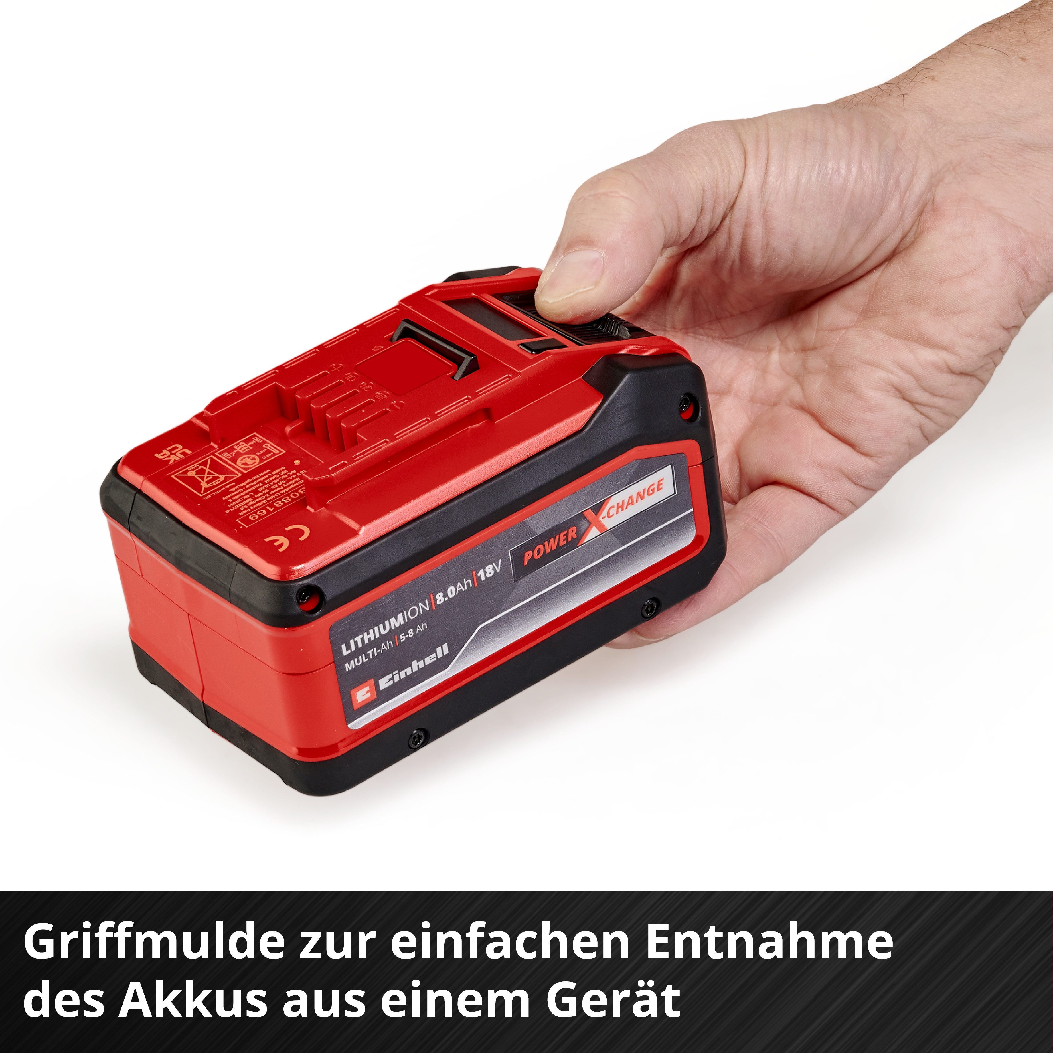Einhell »Power X-Change Multi-Ah PXC Plus« Akku, 18 V, umschaltbar: 5 und 8 Ah