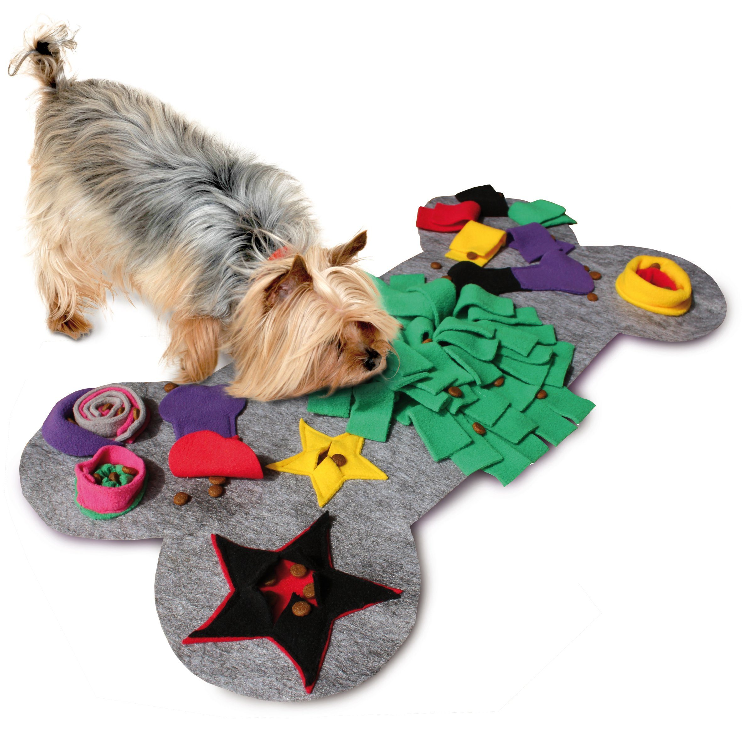 KaraLuna Schnüffelteppich »Schnüffelteppich für kleine & mittlere Hunde,  60x32cm I Schnüffelmatte Hund Suchteppich Schnüffeldecke  Intelligenzspielzeug Hundespielzeug« online kaufen | OTTO