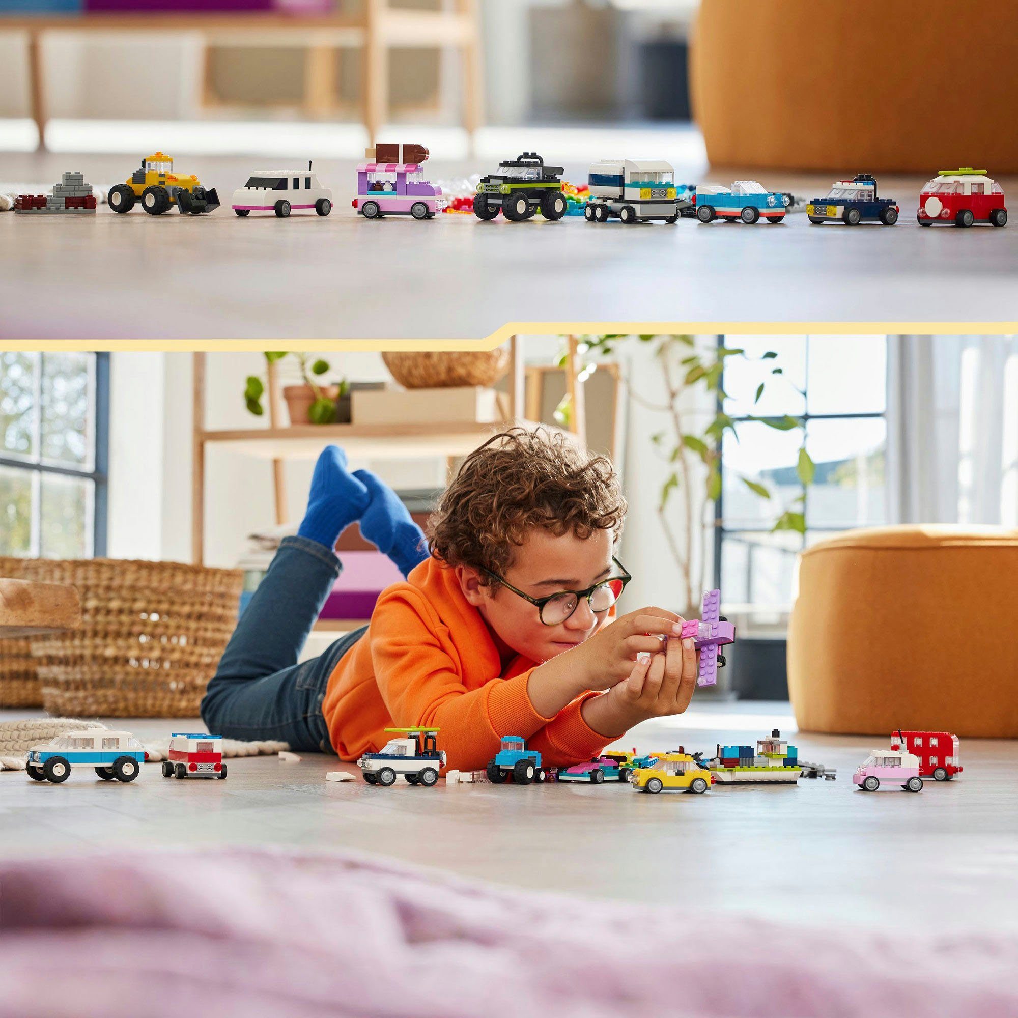 LEGO® Kreative Fahrzeuge (11036), LEGO Classic Konstruktionsspielsteine, (9 günstig online kaufen