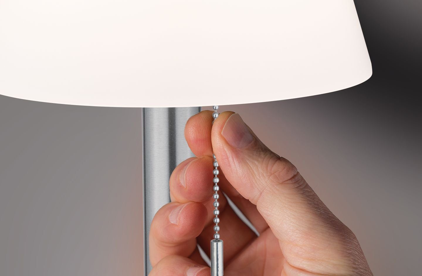 Paulmann LED Außen-Tischleuchte Lillesol, LED integriert, dimmbar Warmweiß, LED-Board, Solar, fest