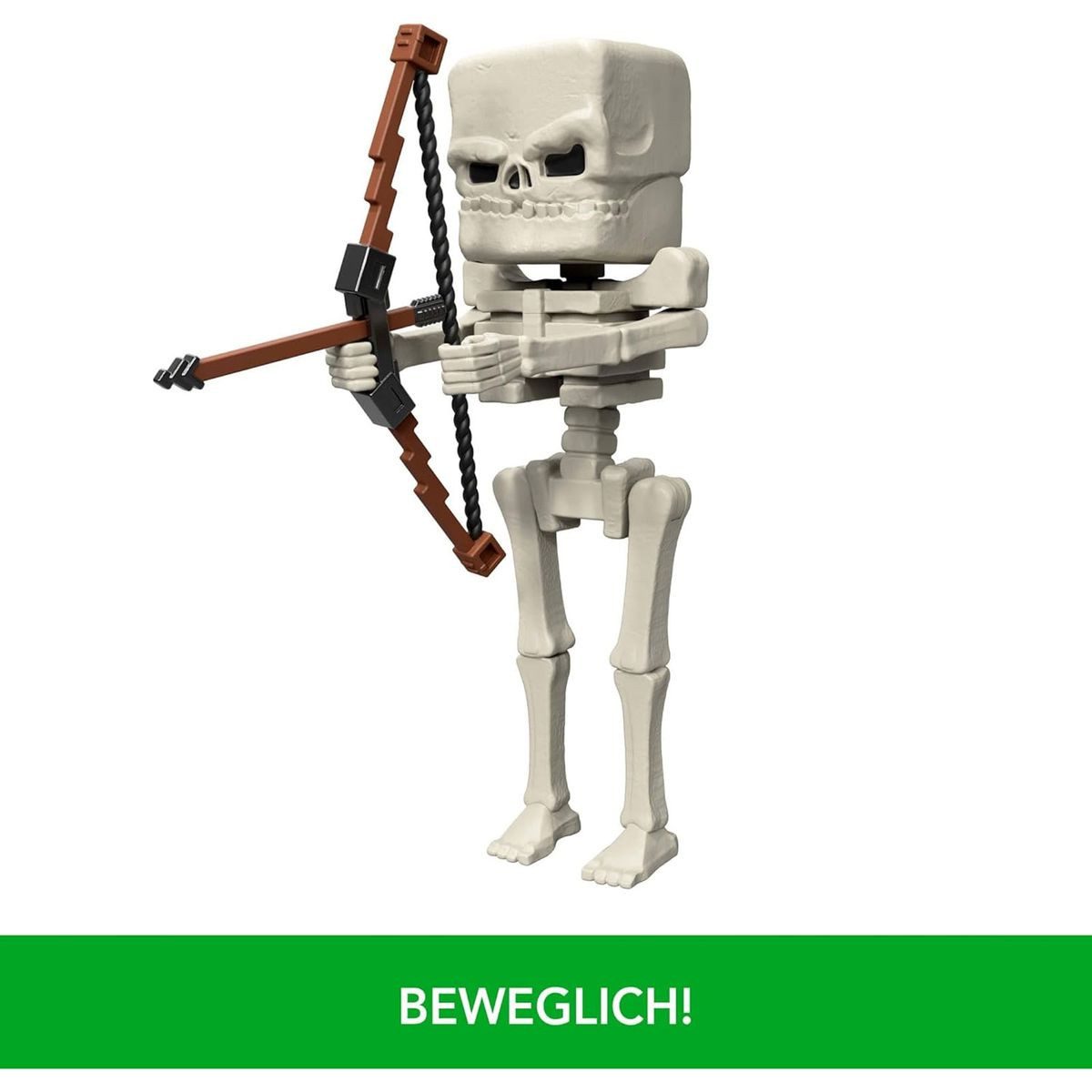Mattel® Actionfigur Mattel JFR60 - Minecraft - Movie - Actionfigur- und Zubehörset, Skele