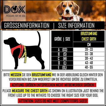 DDOXX Hunde-Geschirr Air Mesh Step-In Brustgeschirr für Hunde, Katzen, Welpen, Air Mesh, Gelb Brustumfang: 33-38 Cm