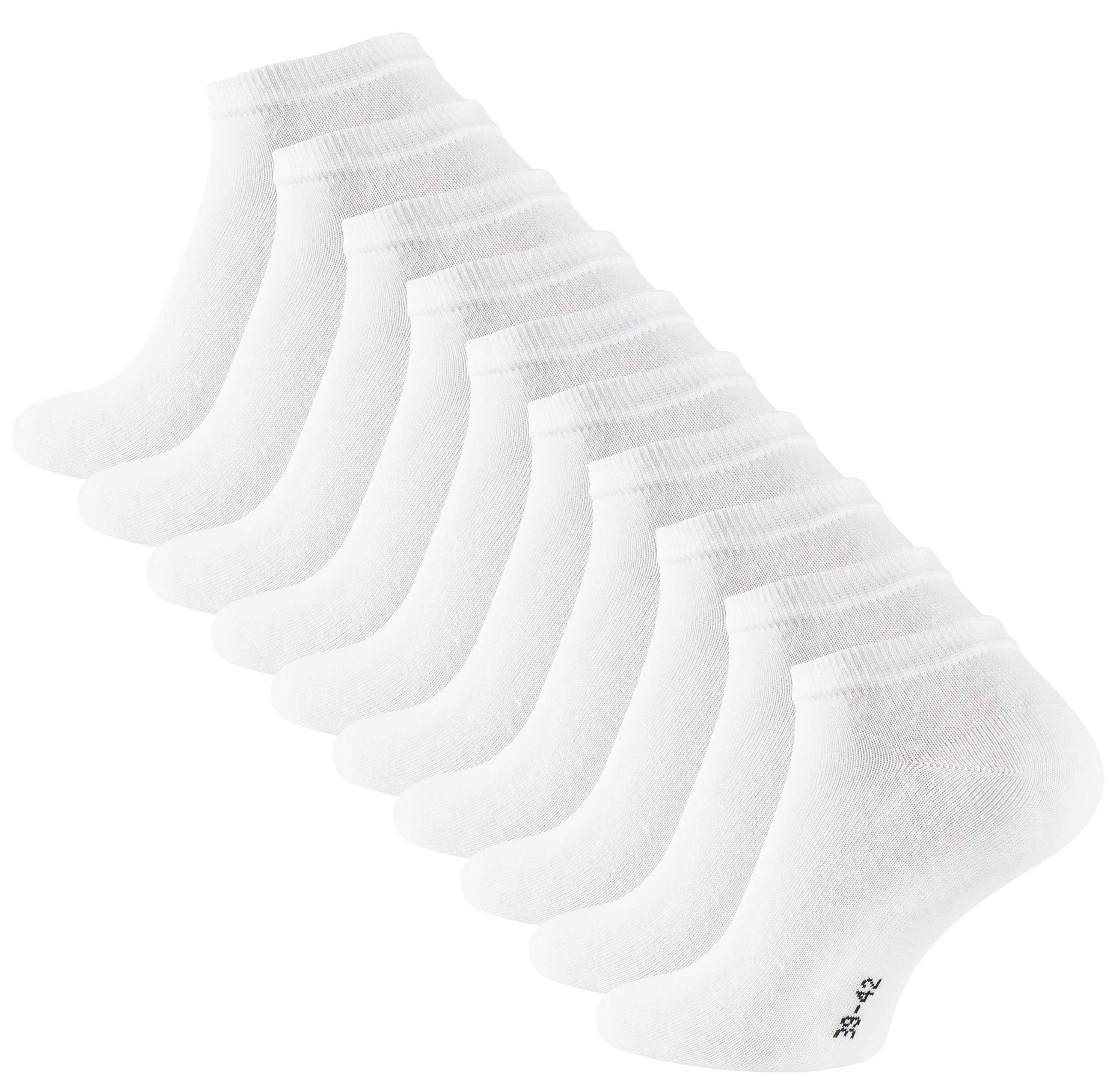 Cotton Prime® Носки для кроссовок (10-Paar) in angenehmer Baumwollqualität