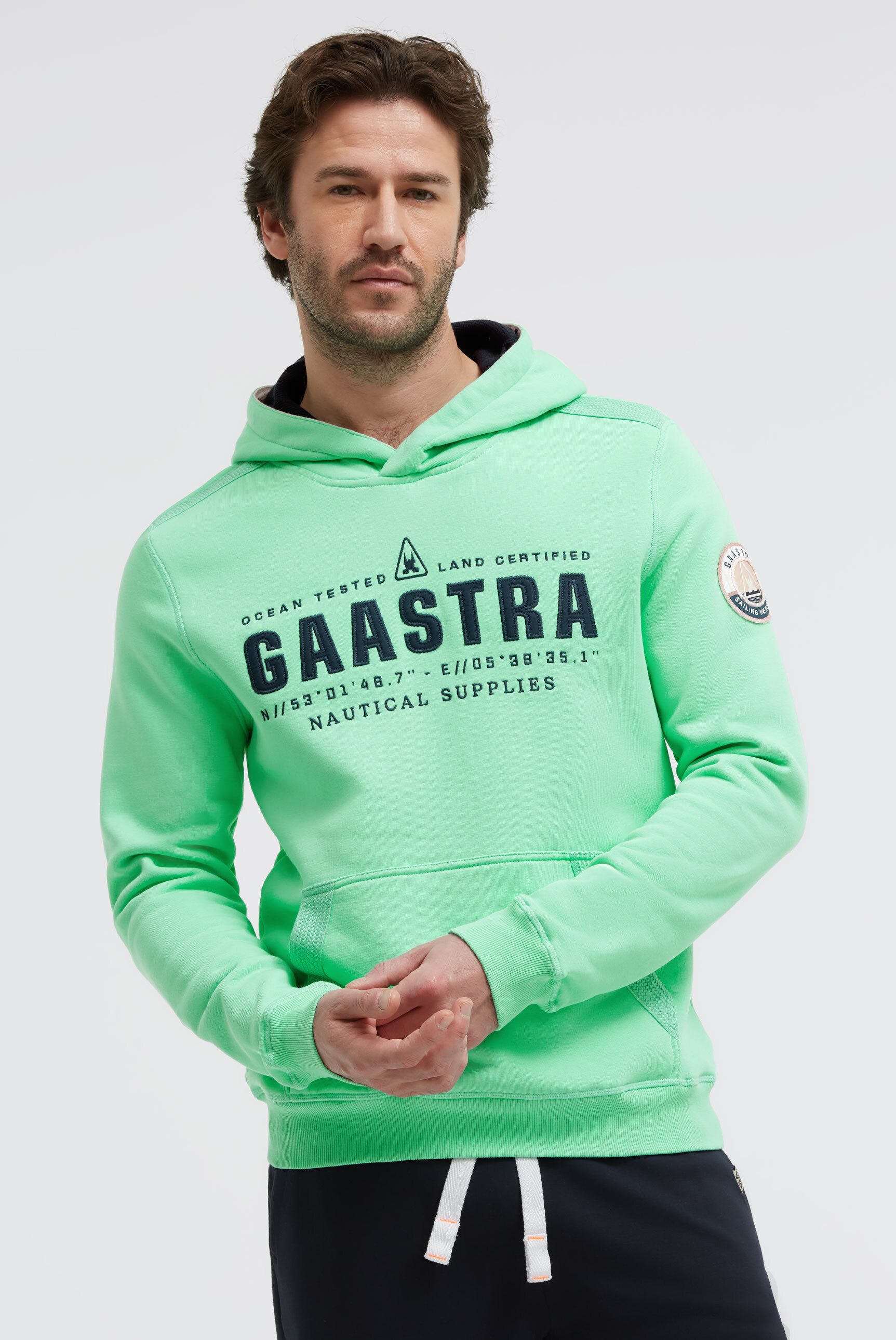 Gaastra Kapuzensweatshirt mit Baumwolle
