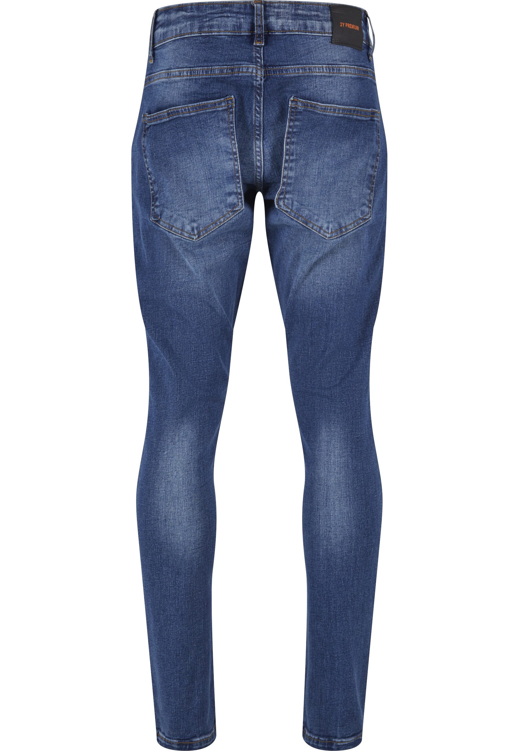 2Y Premium Bequeme Jeans 2Y Premium Herren 2Y Skinny Fit Jeans