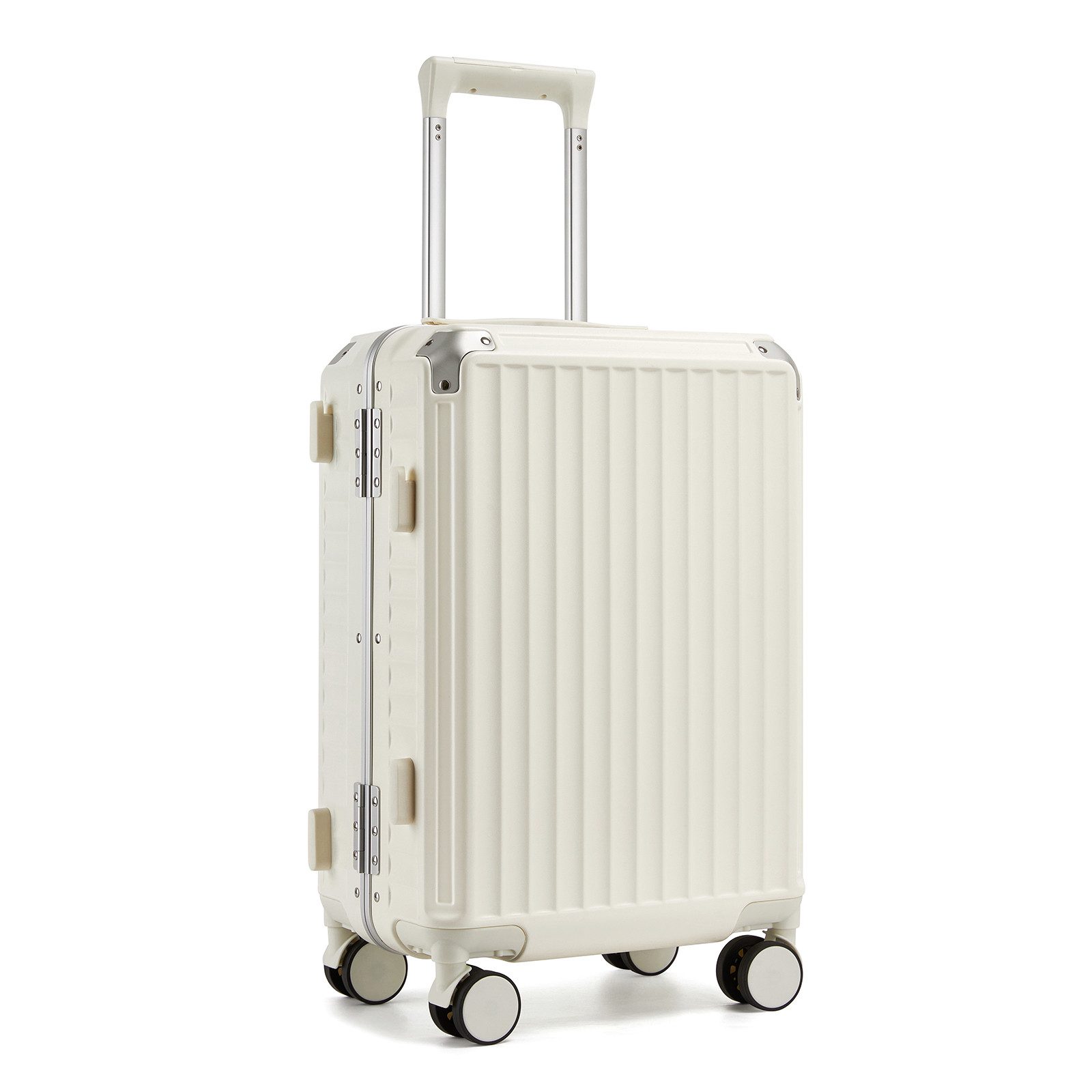 KONO Koffer Hartschalenkoffer, Reisekoffer aus PC mit Aluminium-Rahmen