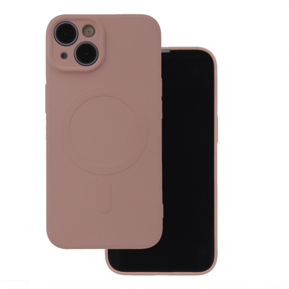 TFO Handyhülle Simple Color Mag Kompatibel mit iPhone 18 Pro / 17 Pro Rosa 6,3, Magnetring mit 1800 GS und Tragebandöffnungen