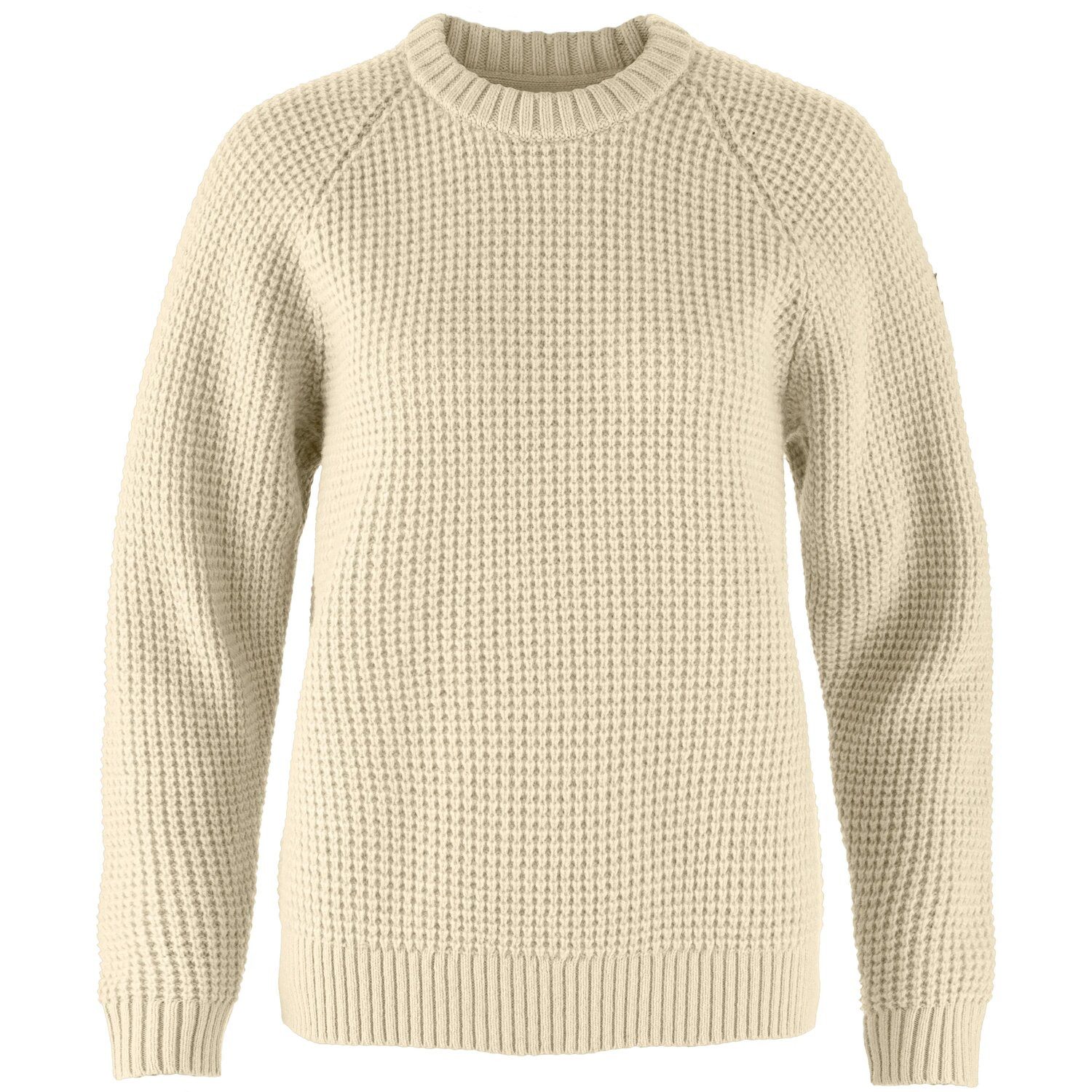 Fjällräven Wollpullover Fjällräven Damen Övik Waffle Knit Pullover