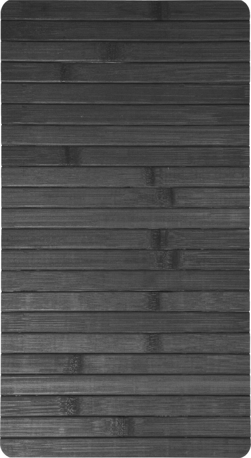 Koopman Tablett Couch 44x24 cm Bambus Braun/Schwarz, Holz, (Stück, 1-tlg., Packung), Natur Braun, Lamellen, flexibel, Stopper Unterseite – Bild 5 von 5