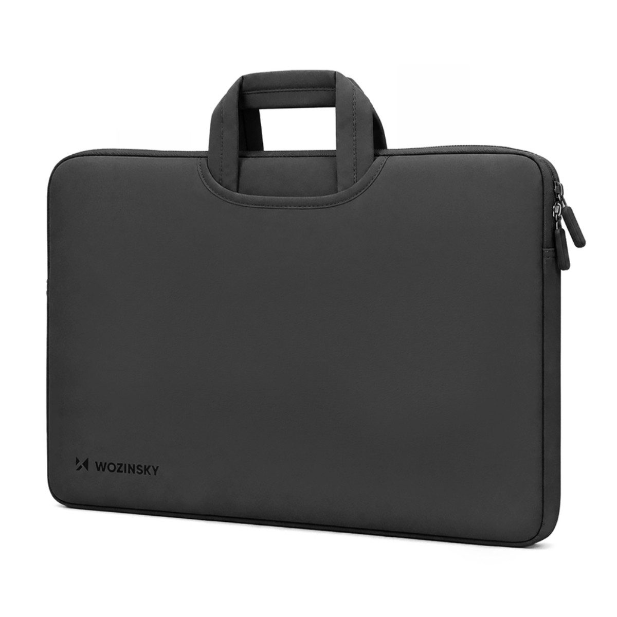 Wozinsky Laptoptasche WNT, Neopren, 2 Außentaschen, Doppelreißverschluss und versenkbarer Griff
