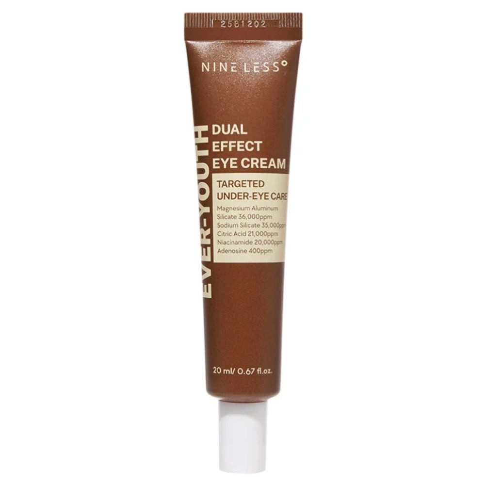 Nine Less Augencreme Nine Less, Ever-Youth Dual Effect Eye Cream - 20 ml, Dual-Effect-Augencreme mit Ceramiden und Hyaluron