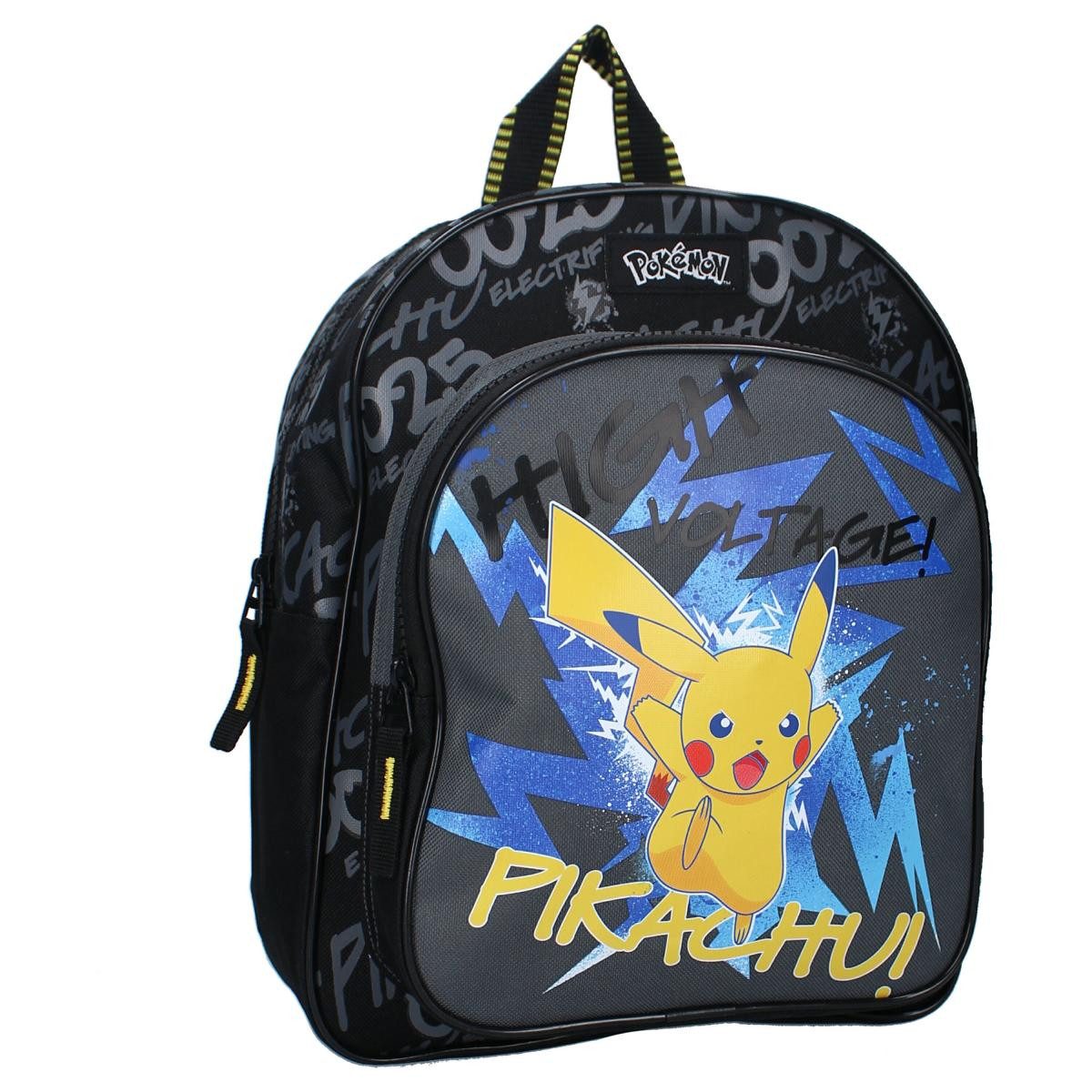 Vadobag Kinderrucksack Kinderrucksack 8 Liter Pokemon Pikachu Gotta Catch 'Em All! (1-tlg), Blitz
