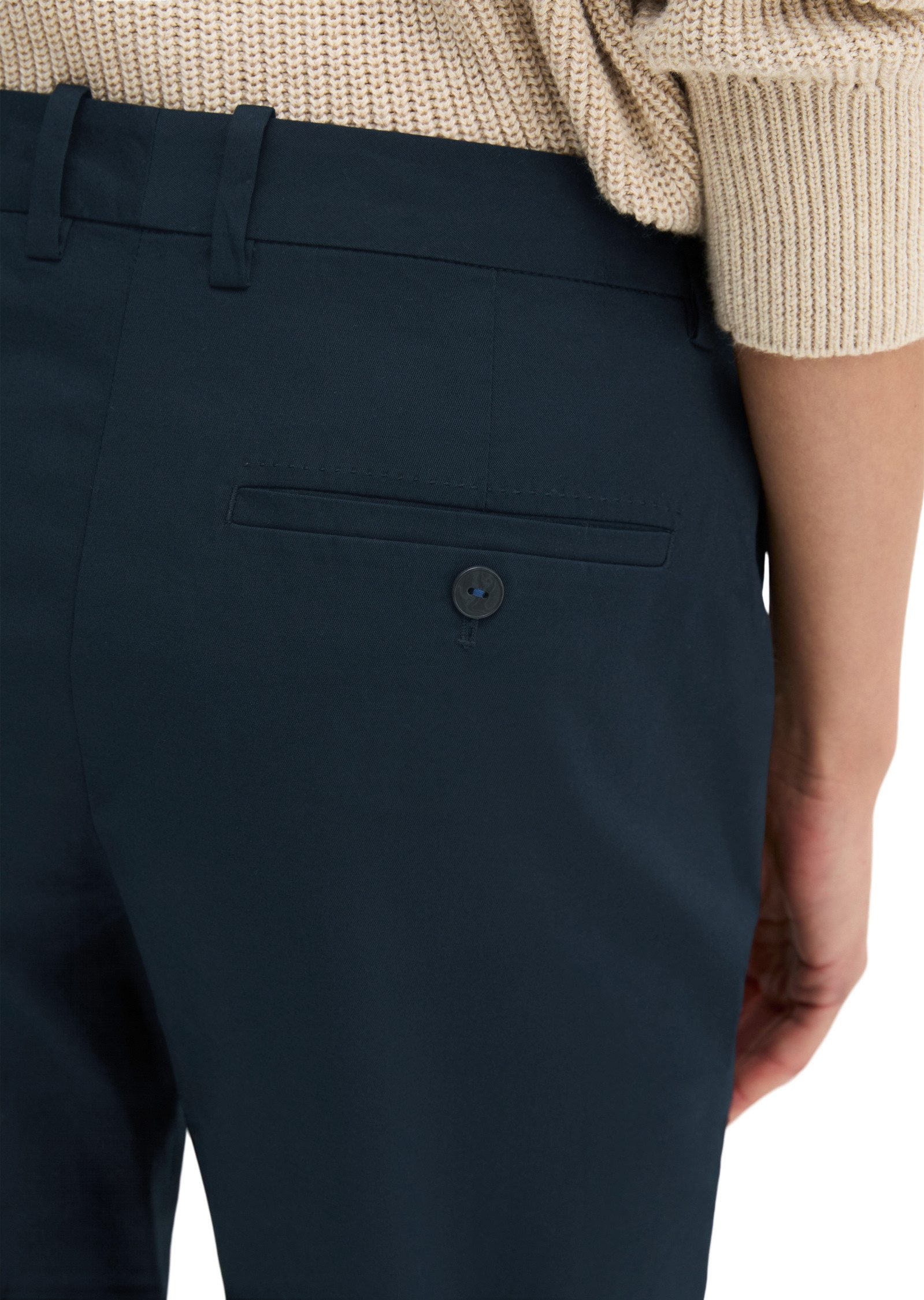 Marc O'Polo Chinohose aus elastischem Baumwoll-Twill