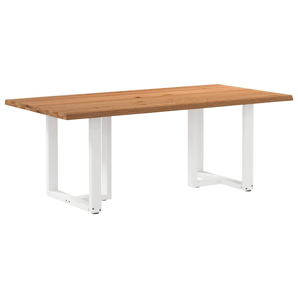 vidaXL Esstisch Esstisch mit Baumkanten 200x100x74 günstig online kaufen