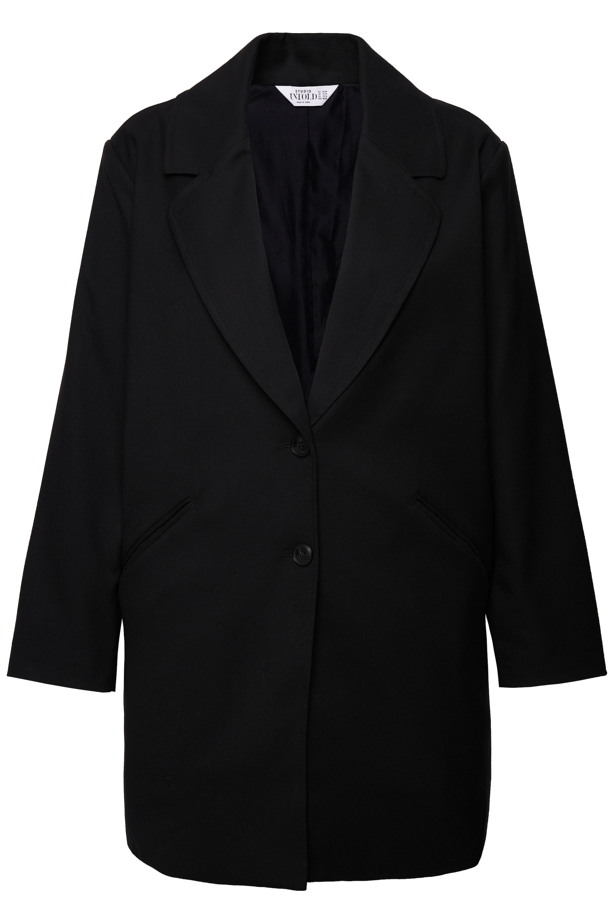 Studio Untold Blusenblazer Longblazer Oversize Loose günstig online kaufen
