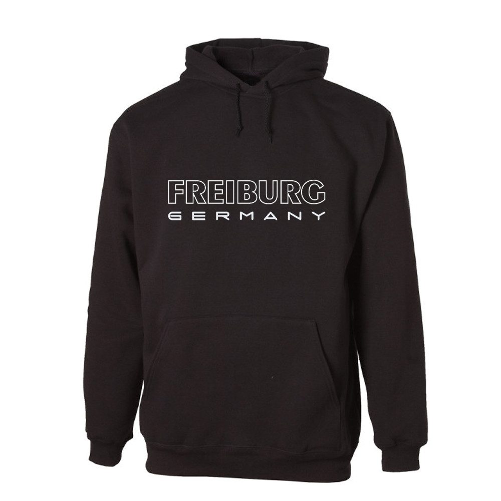 G-graphics Hoodie Freiburg Germany Unisex Pullover mit einem Motiv für den echten Fan