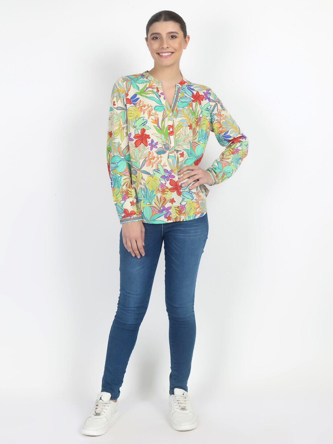 Klassische Bluse