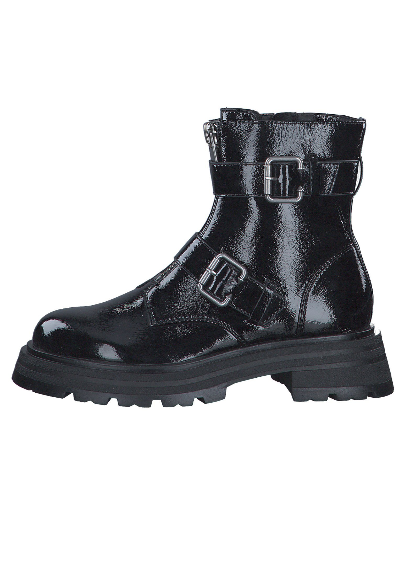 Tamaris 1-25320-41 018 Black Patent Stiefelette