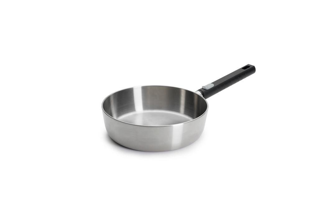 Woll Pfannen Bratpfanne Bratpfanne WOLL LOGIG STEEL DH 24x7 cm Pfannen-Set Pfanne Pfannenset