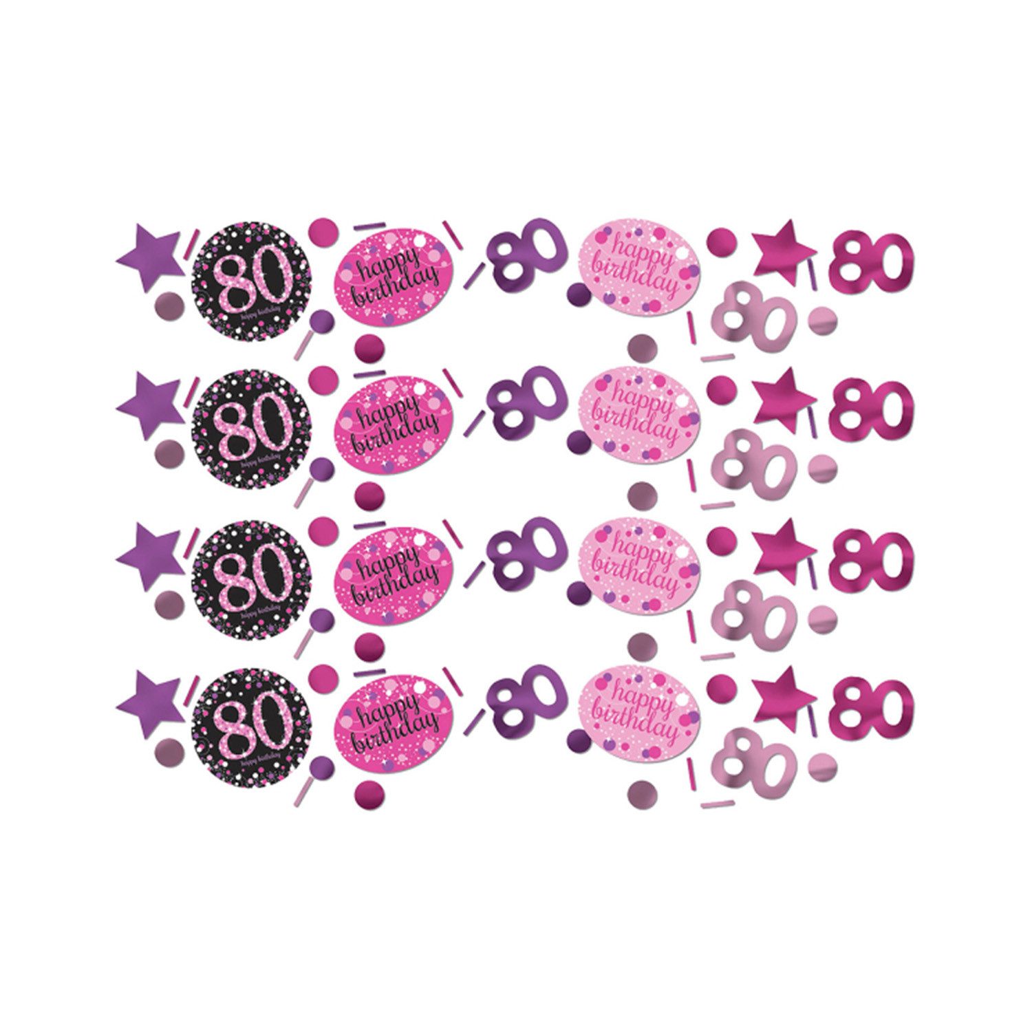 Amscan Konfetti Konfetti Metall 34g Sparkling Pink #80