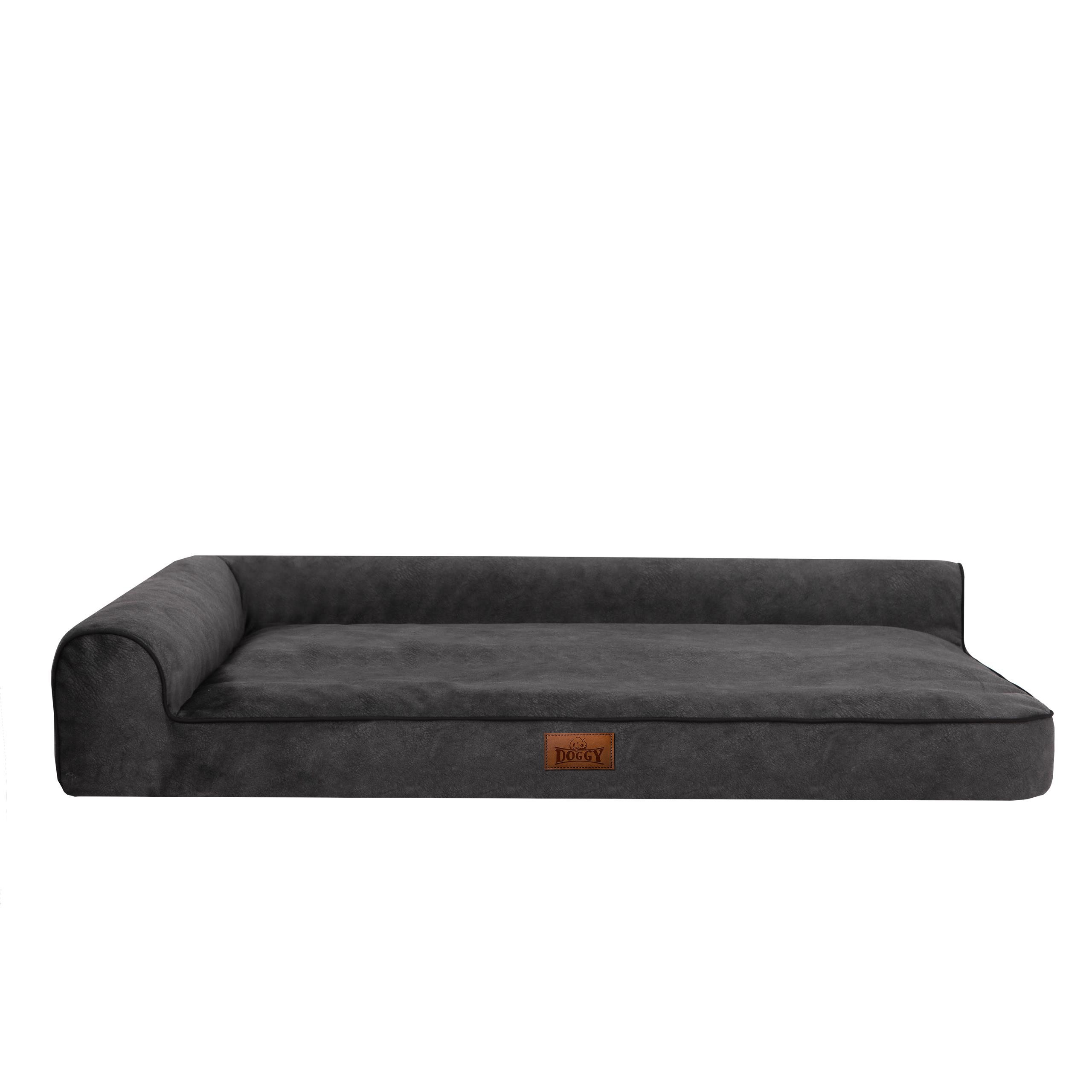 Hobbydog Tierbett HOBBYDOG Tierbett Hundebett Sofa mit Reißverschluss, pflegeleicht, abnehmbarer Bezug mit Reißverschluss, waschbar bei 30 °C