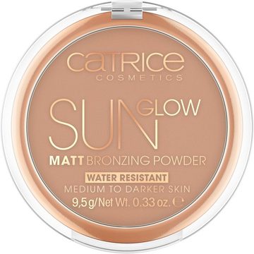 Catrice Bronzer-Puder Sun Glow Matt Bronzing Powder, 3-tlg.