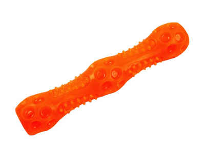 Dehner Tier-Beschäftigungsspielzeug Dehner Lieblinge Hundespielzeug Blinky Stick, orange, Gummi, mit LED-Beleuchtung, orange