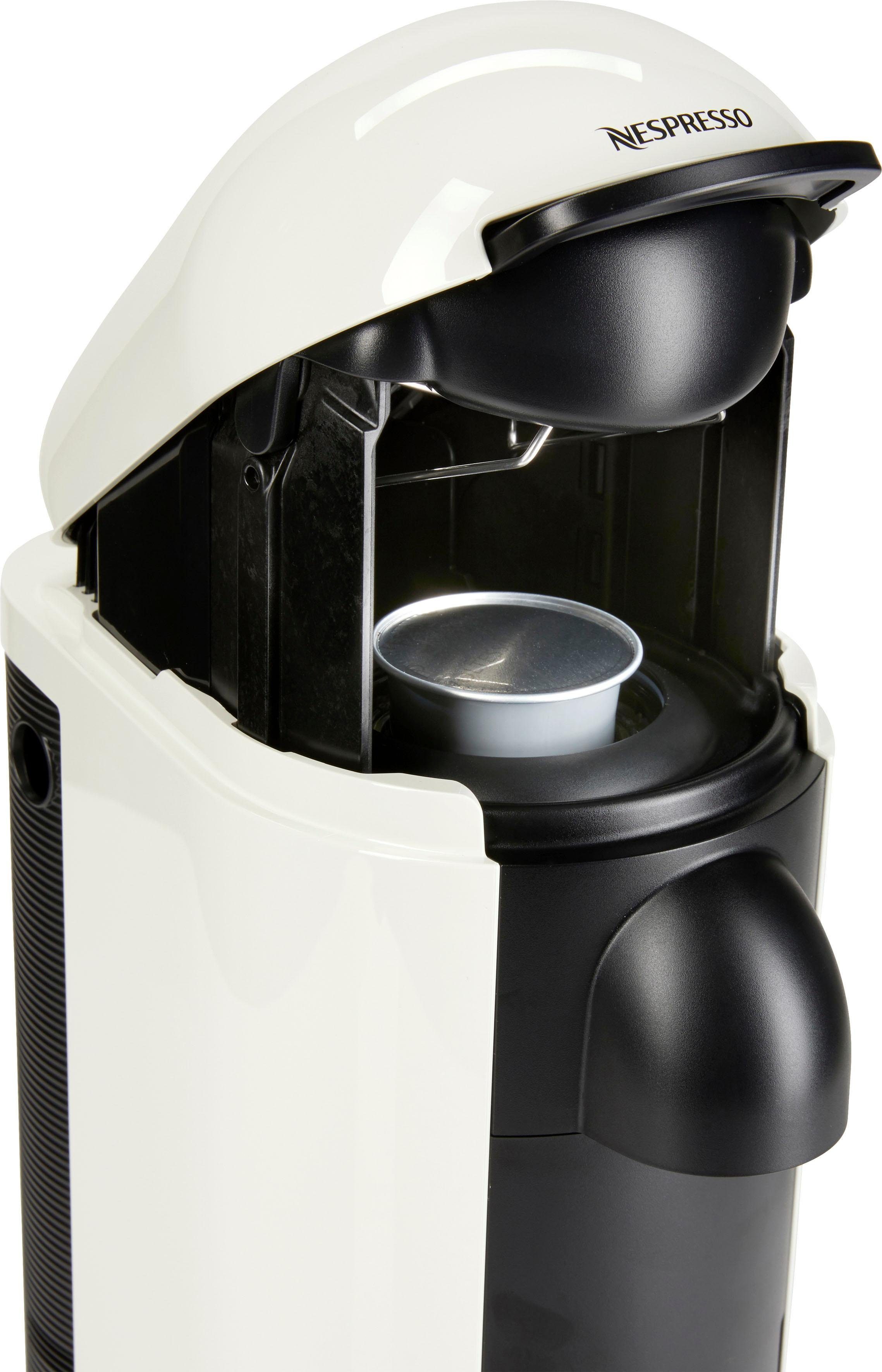 Nespresso Kapselmaschine XN9031 mit Krups, Kapselerkennung durch Kapseln Plus 12 von Vertuo Willkommenspaket inkl. Barcode